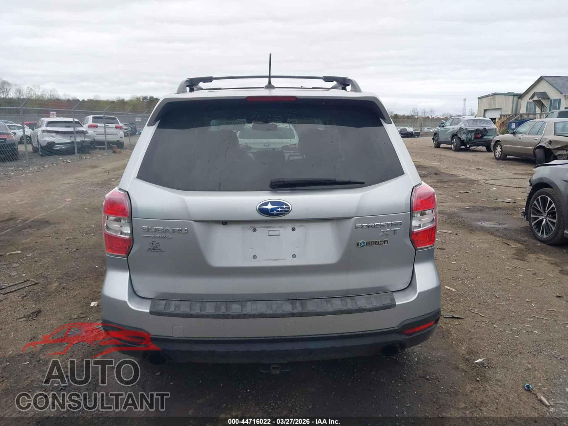 SUBARU FORESTER 2014 - JF2SJGPC2EH545366