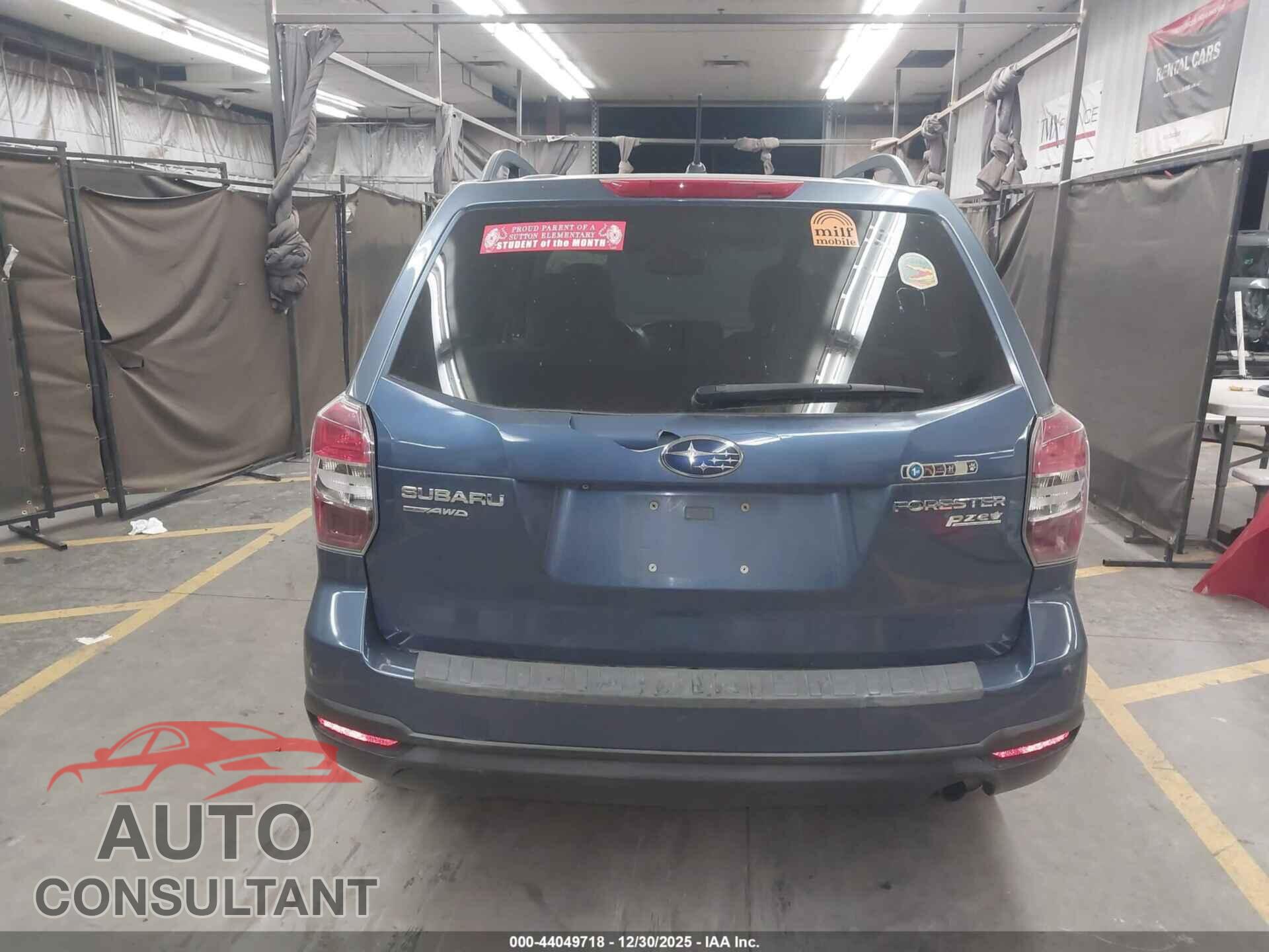 SUBARU FORESTER 2014 - JF2SJAEC0EH482901