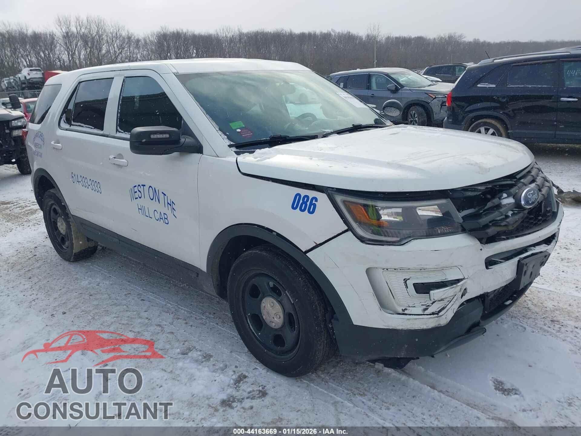 FORD UTILITY POLICE INTERCEPTOR 2017 - 1FM5K8AR4HGC26164