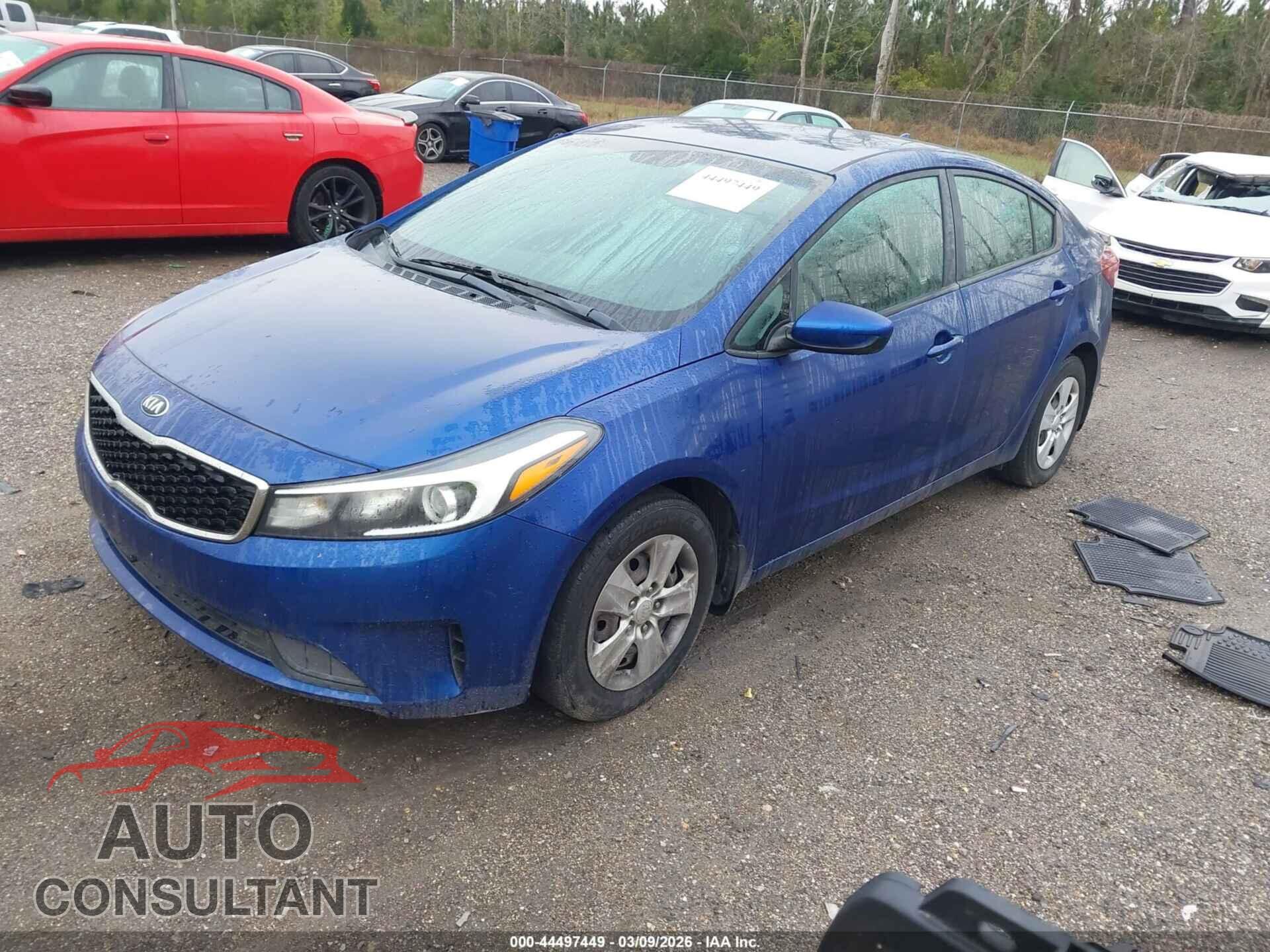 KIA FORTE 2017 - 3KPFK4A76HE141326