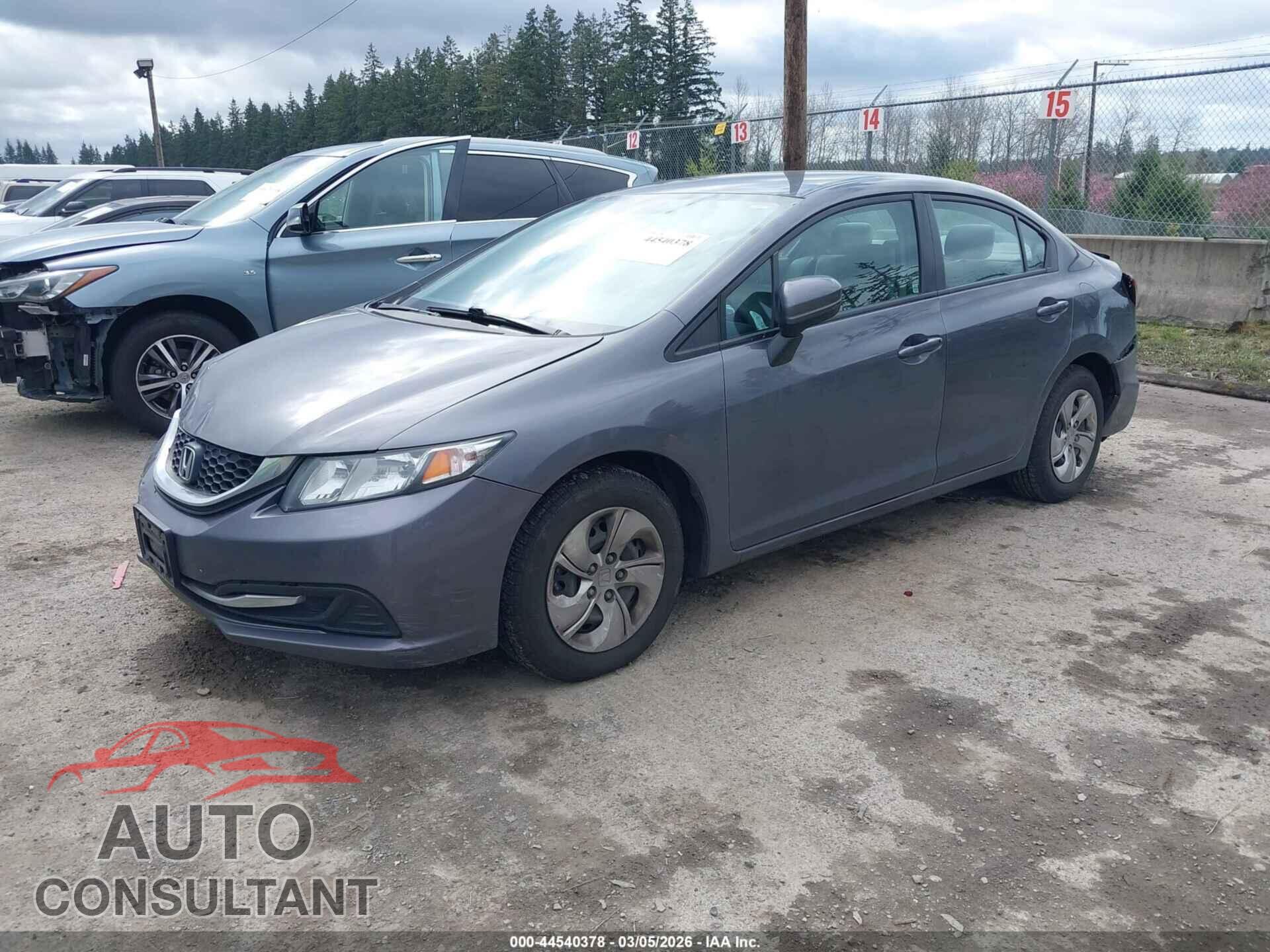 HONDA CIVIC 2015 - 2HGFB2F58FH536123