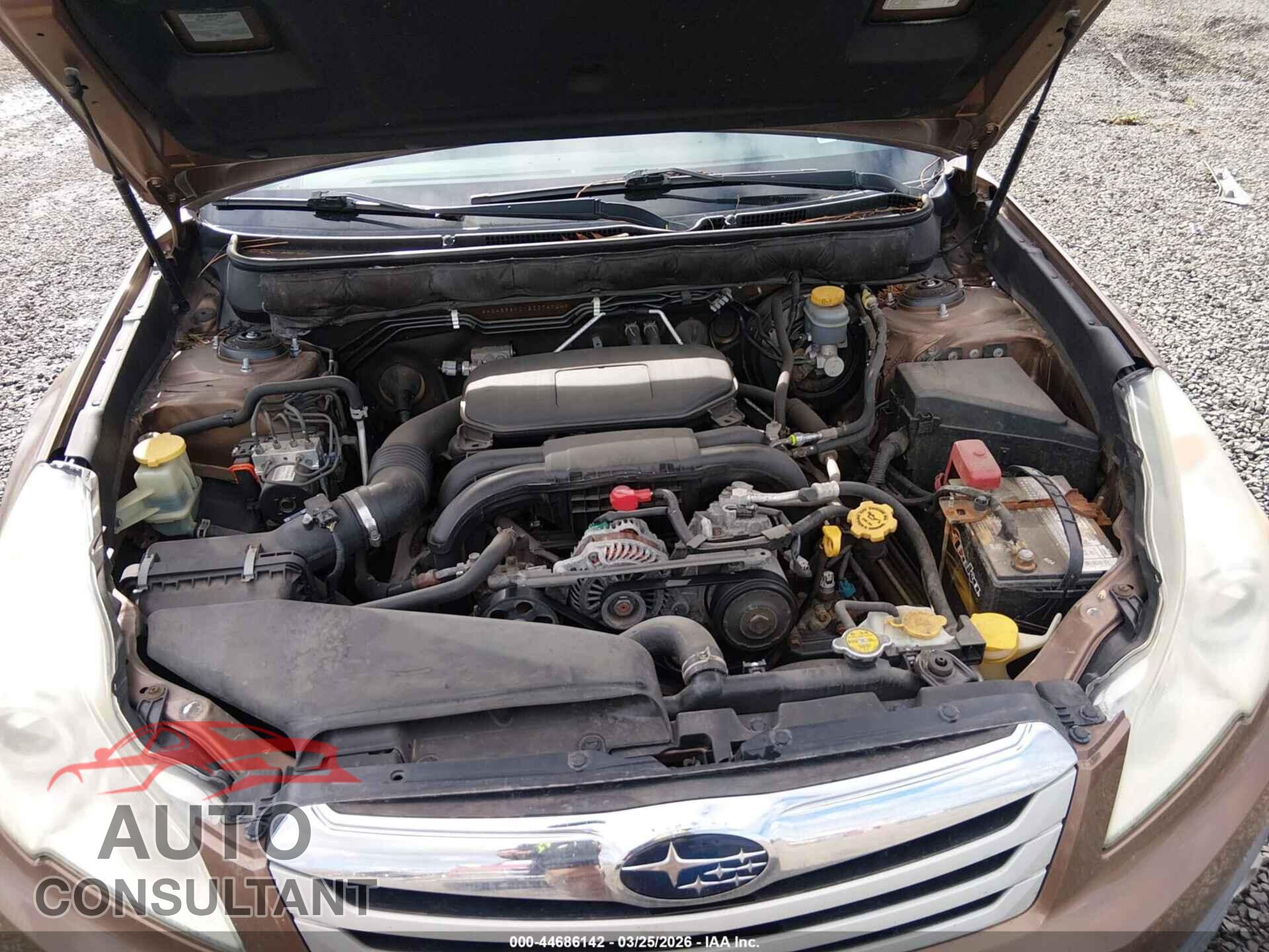 SUBARU OUTBACK 2011 - 4S4BRBKC1B3374924