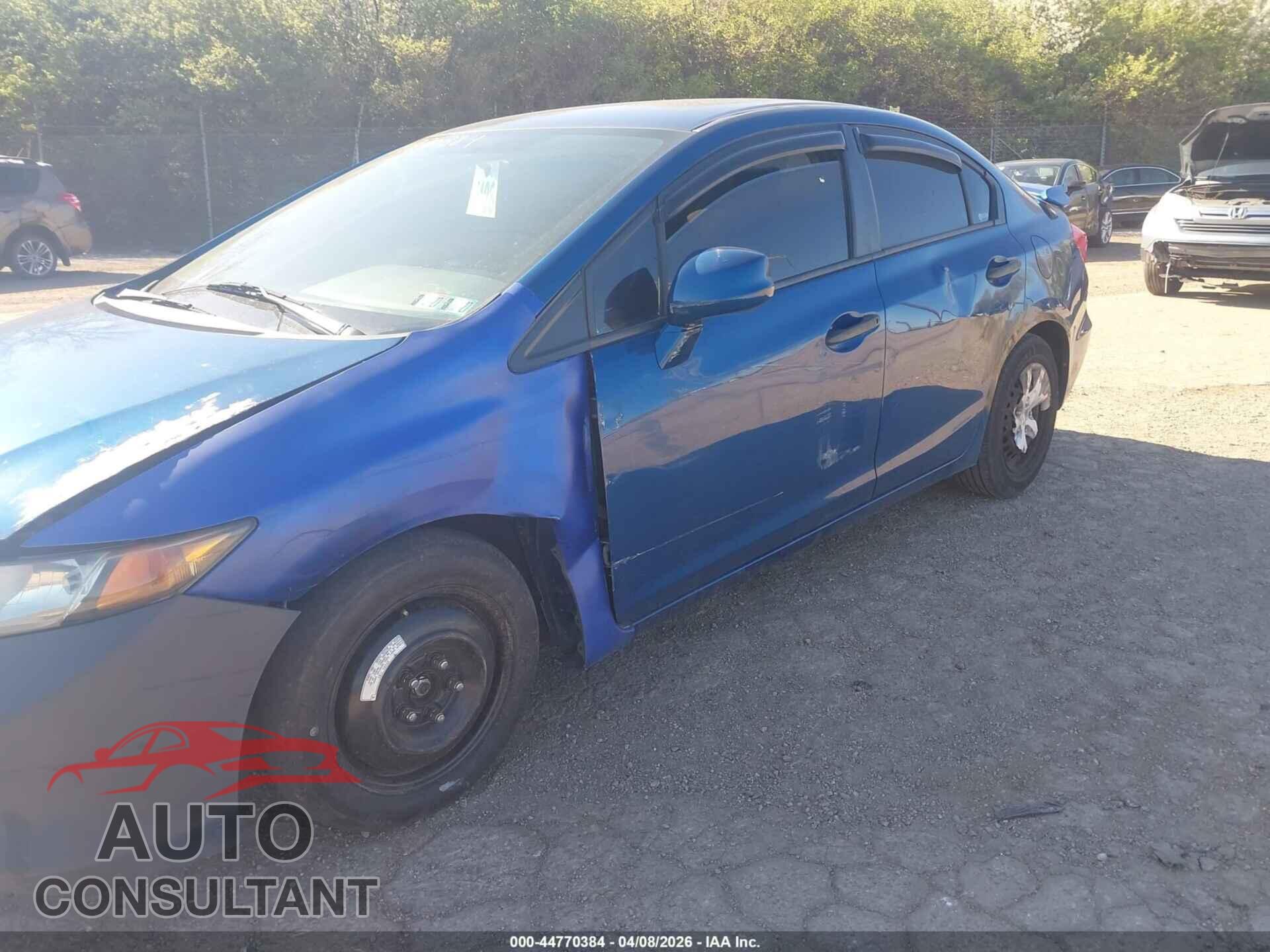 HONDA CIVIC 2012 - 19XFB2F20CE303185