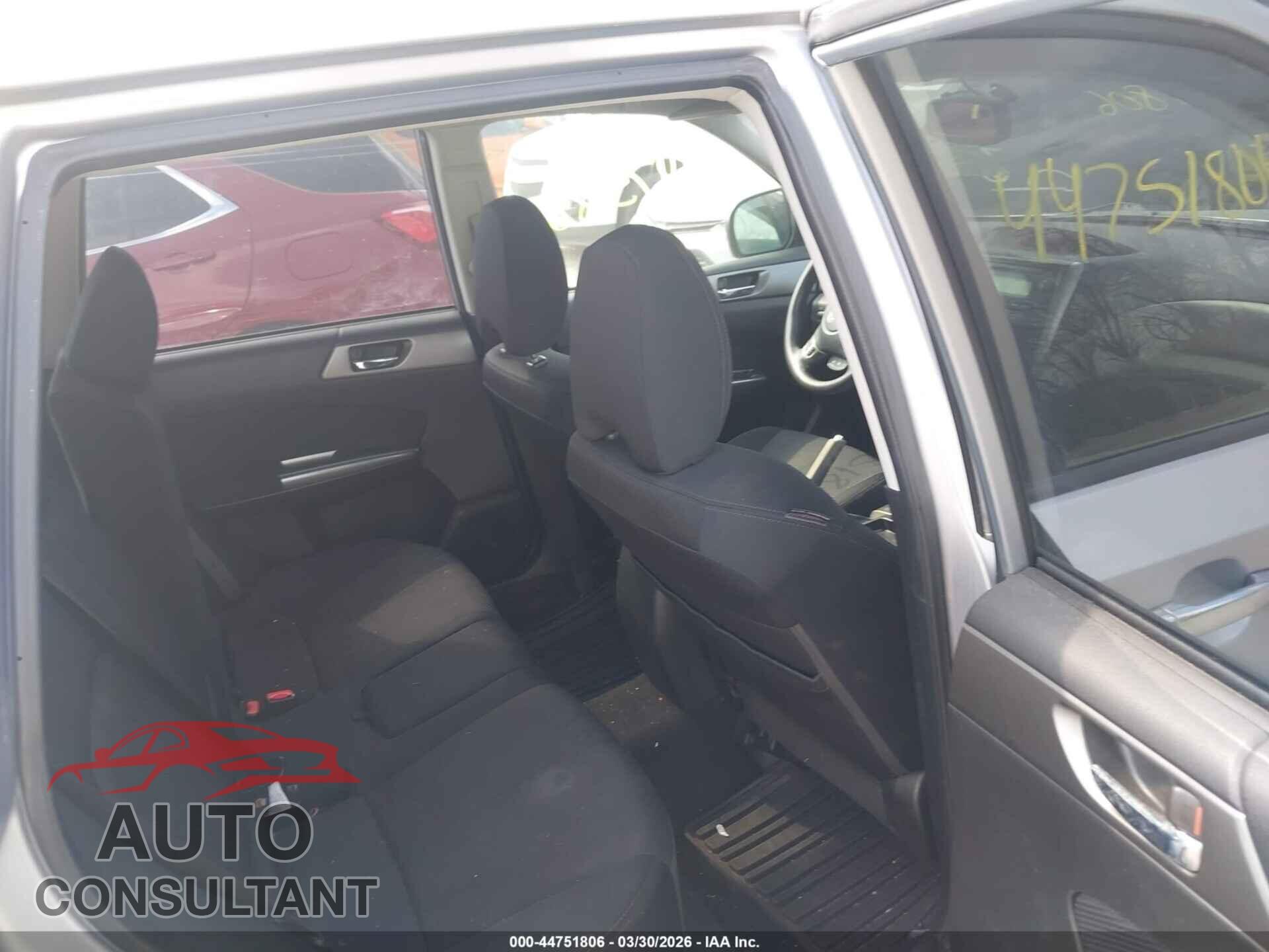 SUBARU FORESTER 2013 - JF2SHADC8DH422375