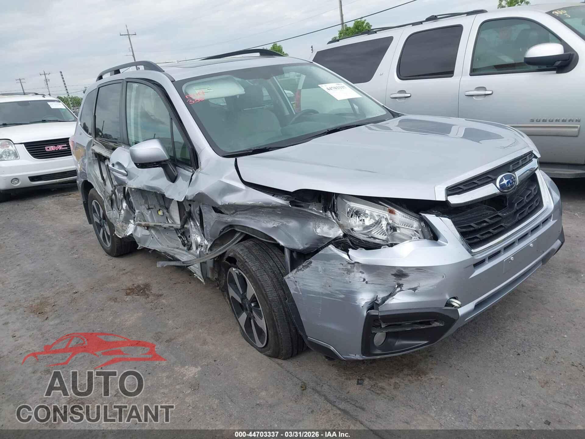 SUBARU FORESTER 2018 - JF2SJAJC2JH420268