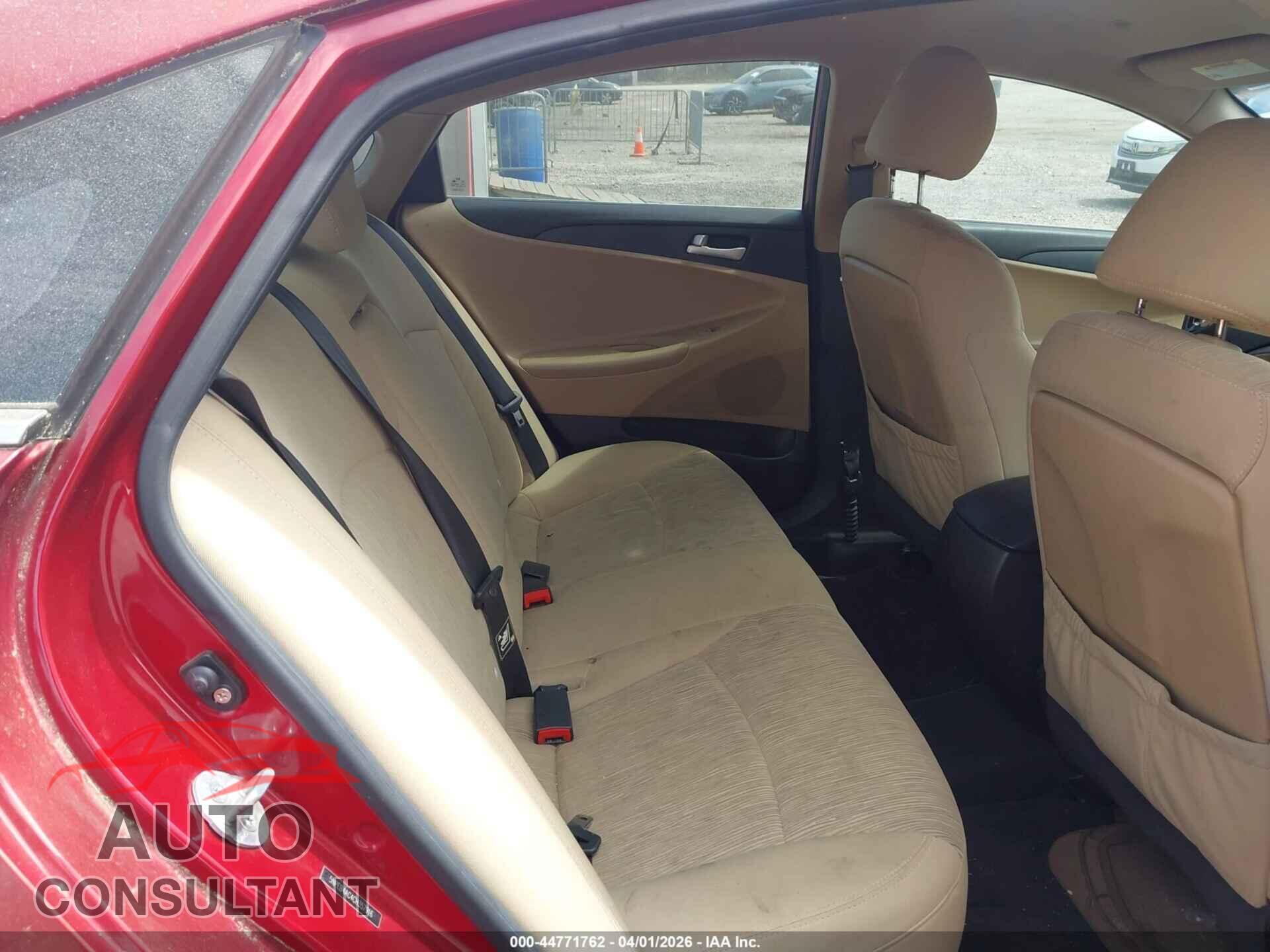 HYUNDAI SONATA 2012 - 5NPEB4AC4CH357916