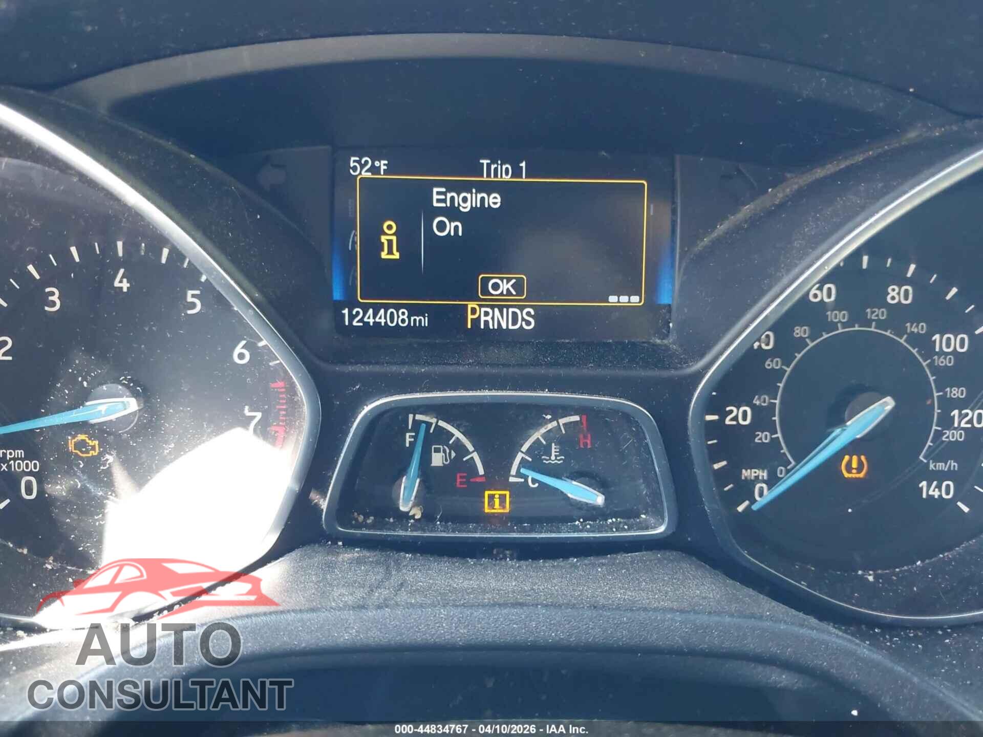 FORD FOCUS 2017 - 1FADP3FEXHL335459