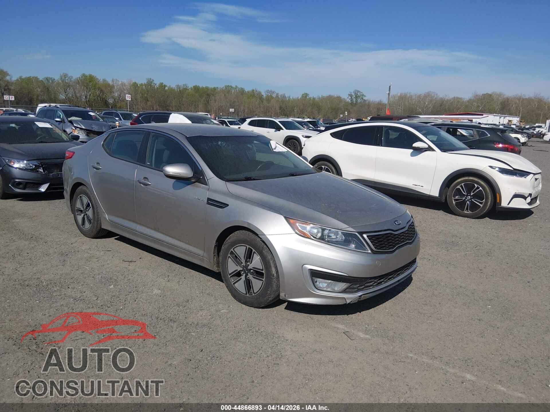 KIA OPTIMA HYBRID 2013 - KNAGM4AD6D5057367