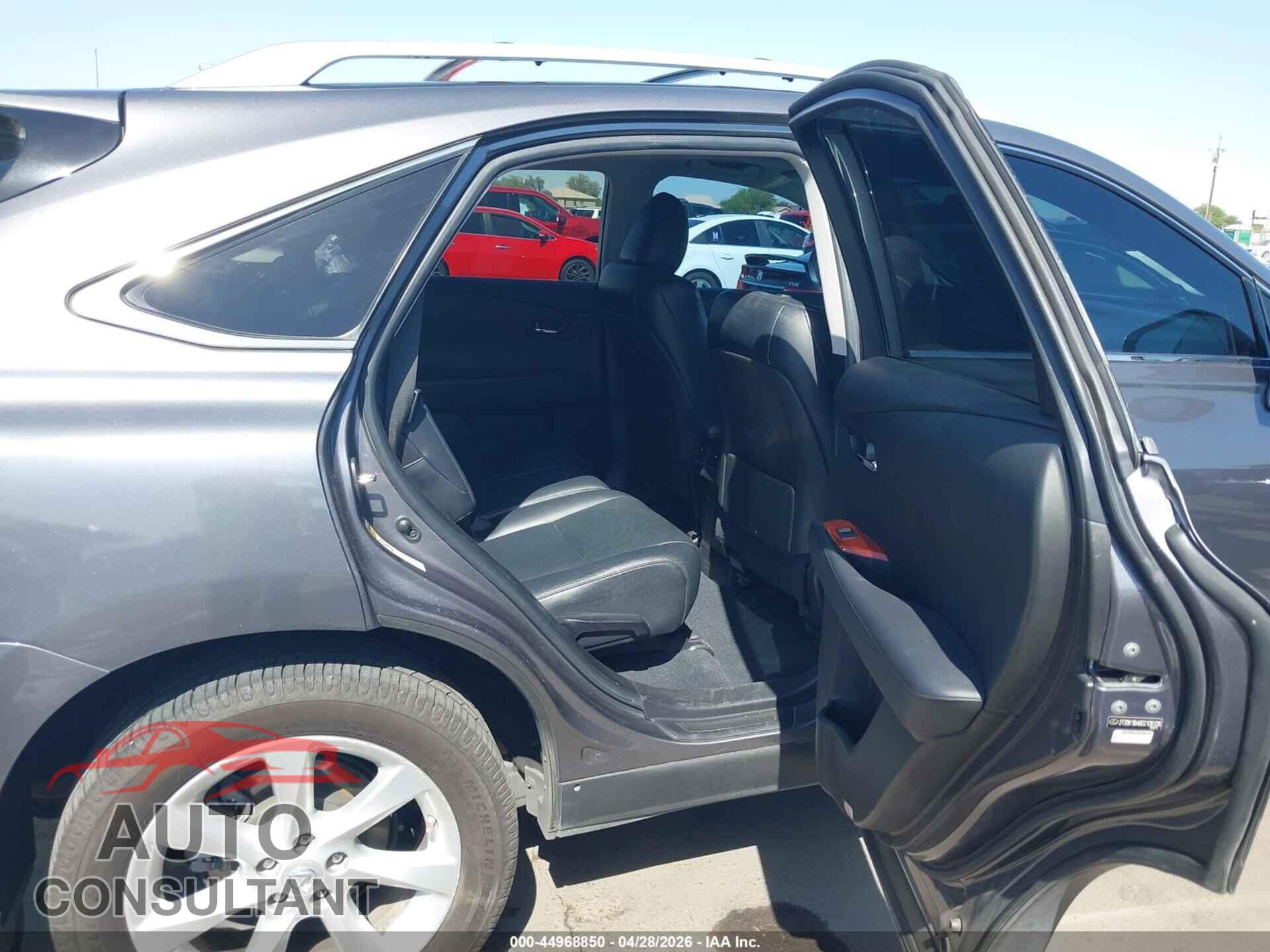 LEXUS RX 350 2012 - 2T2BK1BA8CC126126
