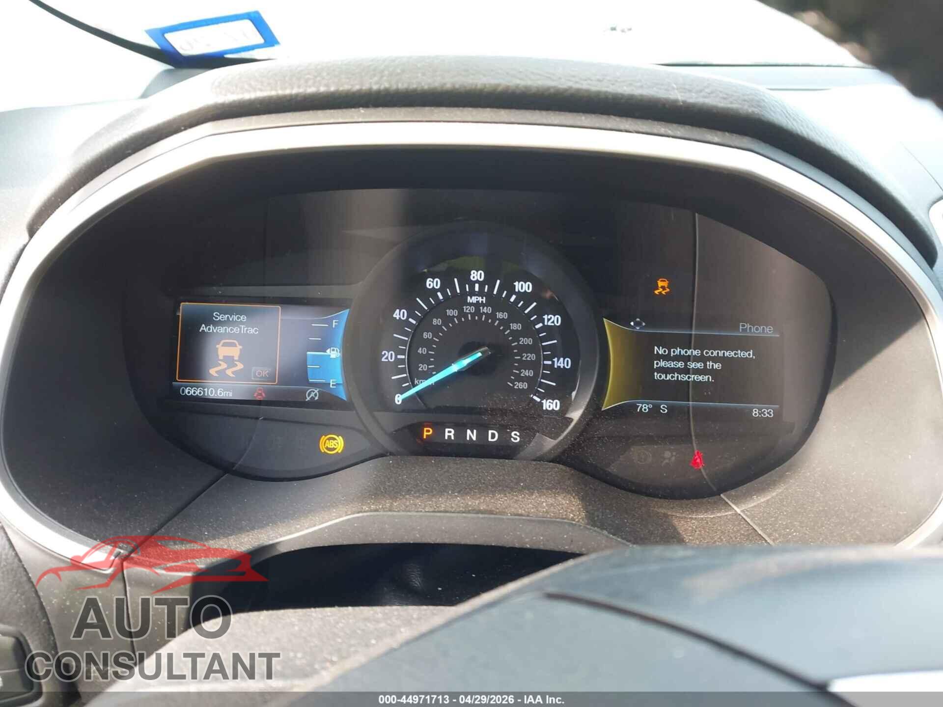 FORD EDGE 2019 - 2FMPK4J98KBC48474