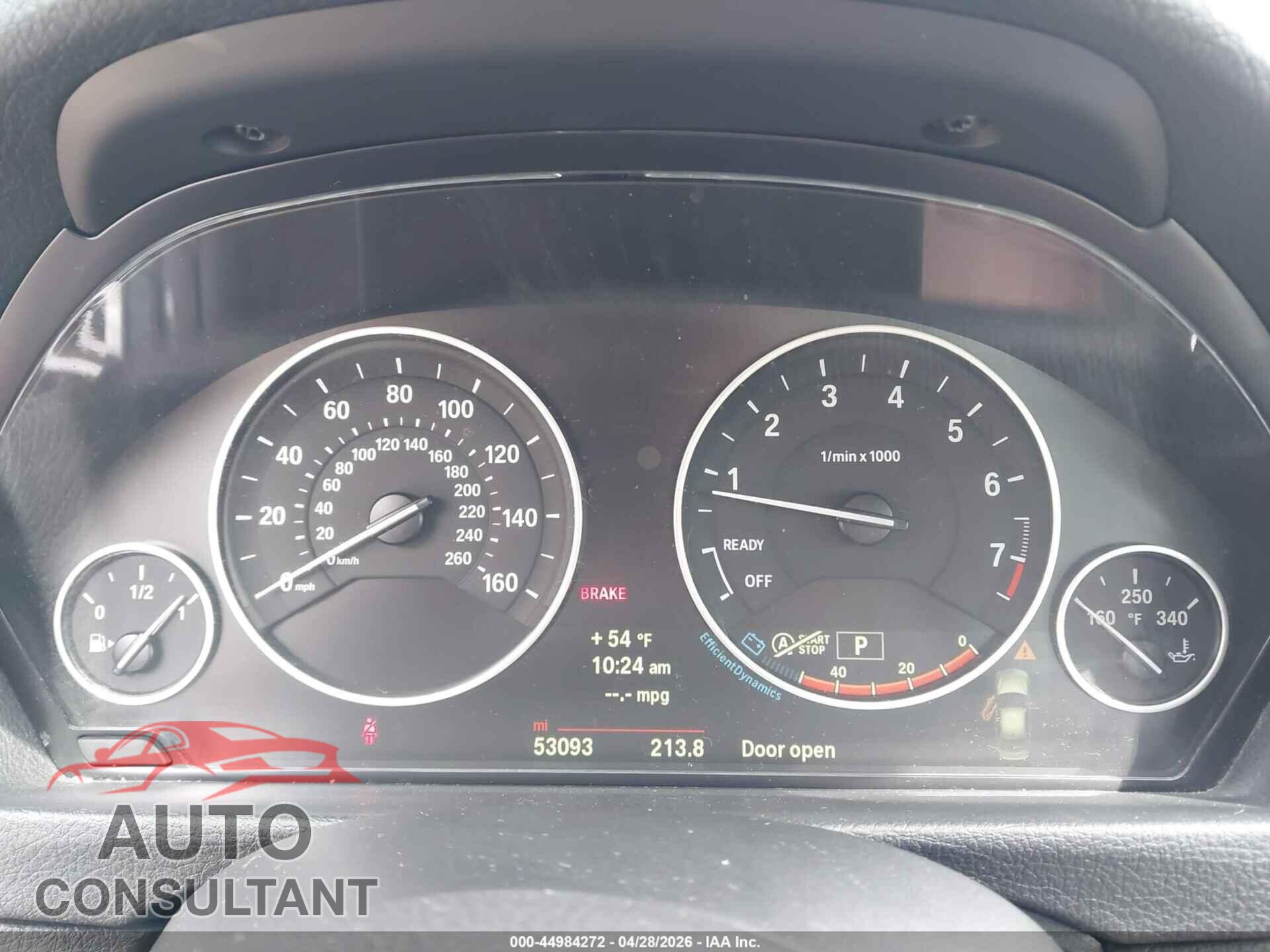 BMW 328I 2014 - WBA3C1C55EK115560