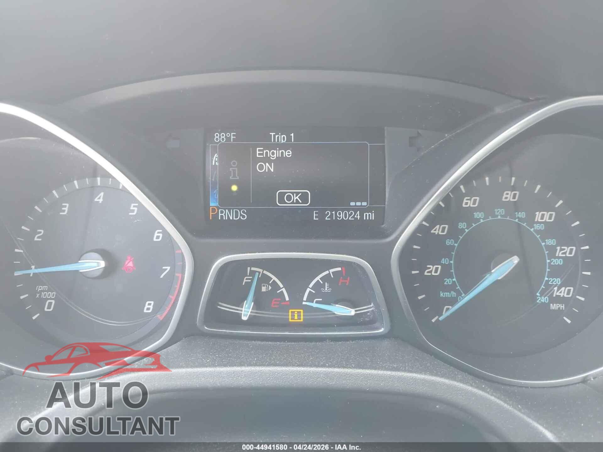 FORD FOCUS 2014 - 1FADP3N27EL189511