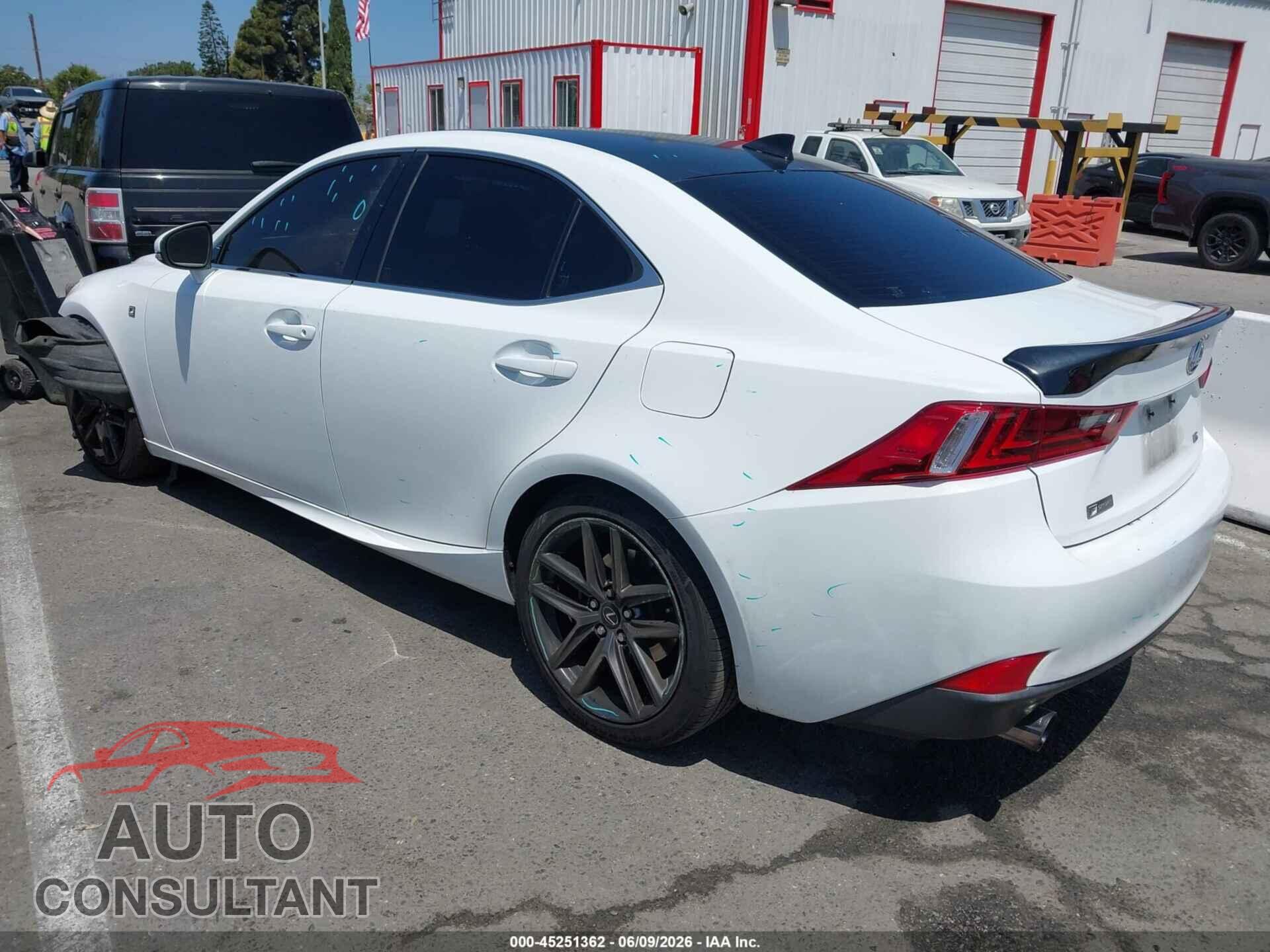 LEXUS IS 250 2015 - JTHBF1D27F5073398