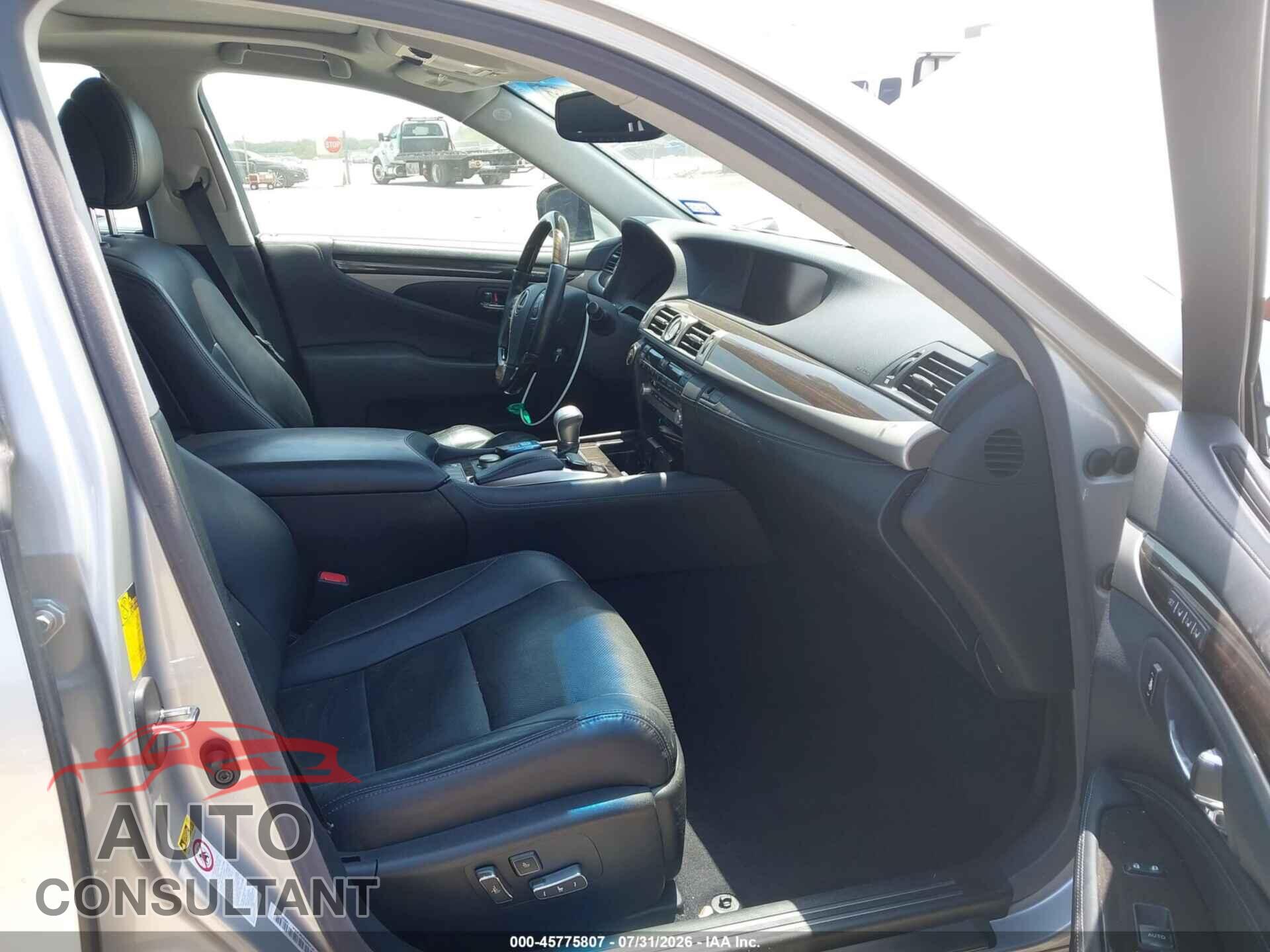 LEXUS LS 460 2013 - JTHBL1EF5D5118975