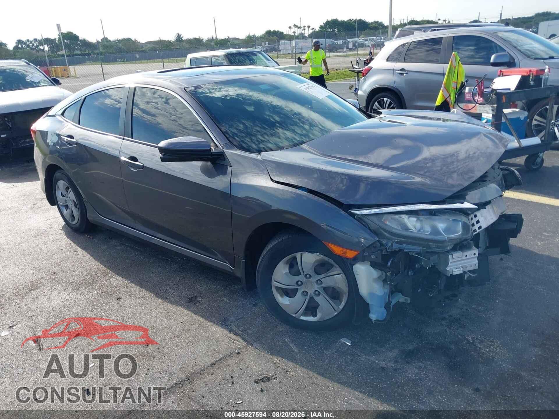 HONDA CIVIC 2017 - 19XFC2F78HE041612