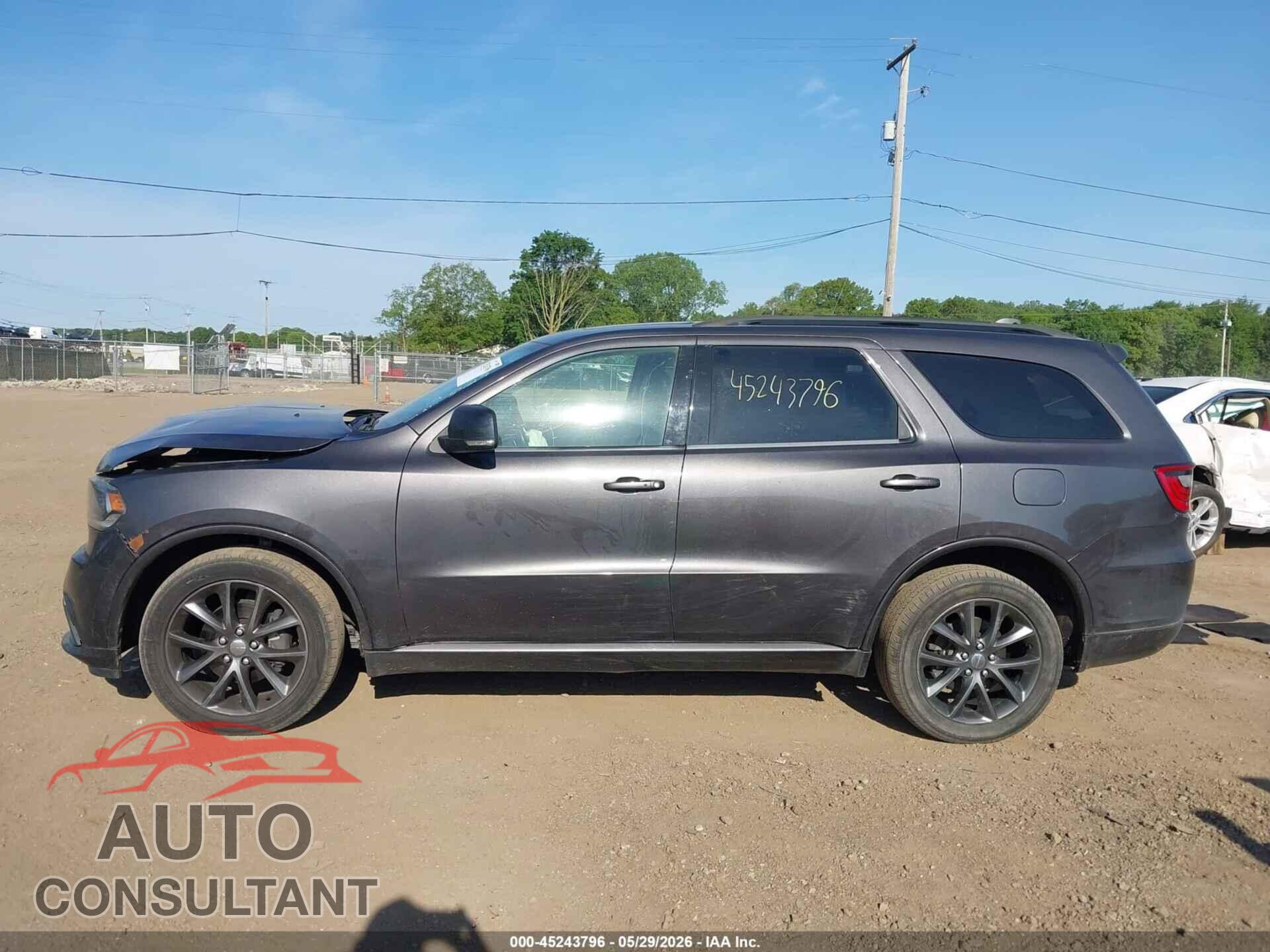 DODGE DURANGO 2018 - 1C4RDJDG0JC346414