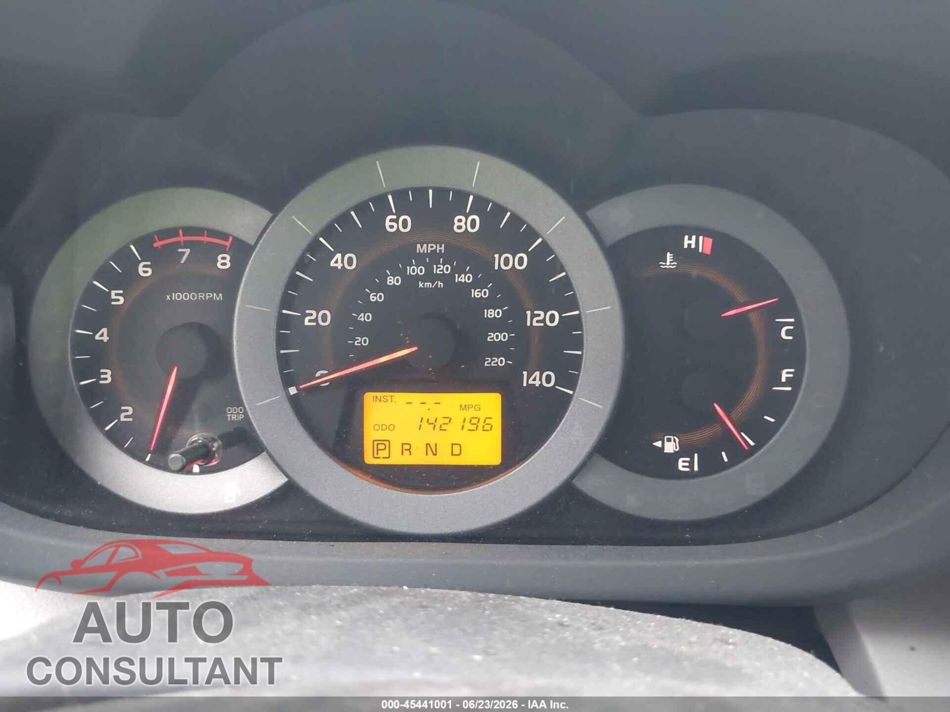 TOYOTA RAV4 2011 - 2T3JF4DV8BW116920