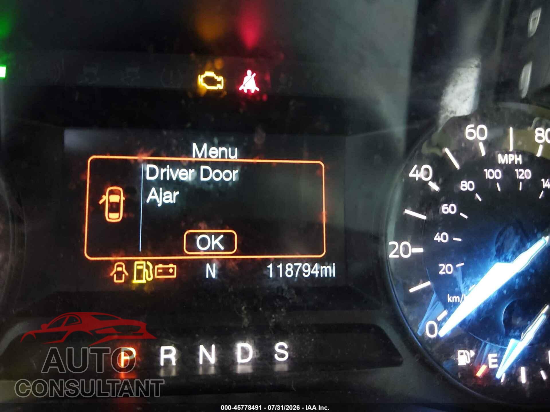 FORD EXPLORER 2018 - 1FM5K7B81JGB74496