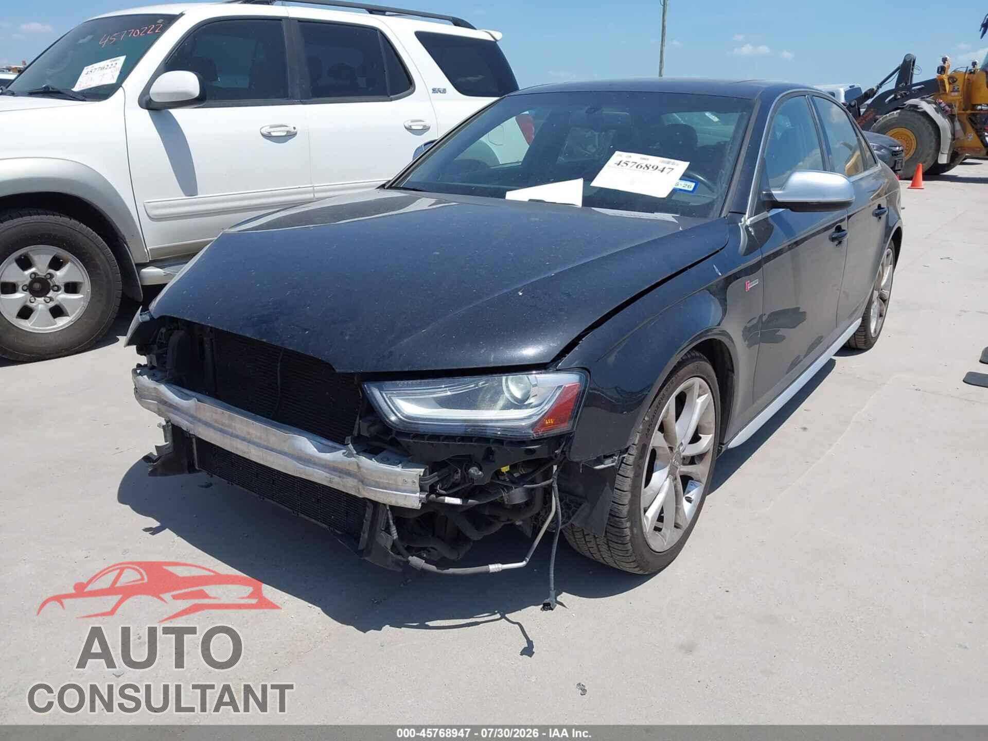 AUDI S4 2013 - WAUBGAFL6DA226309