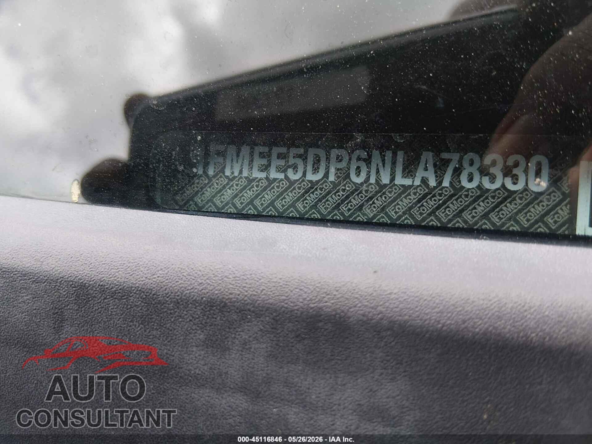 FORD BRONCO 2022 - 1FMEE5DP6NLA78330