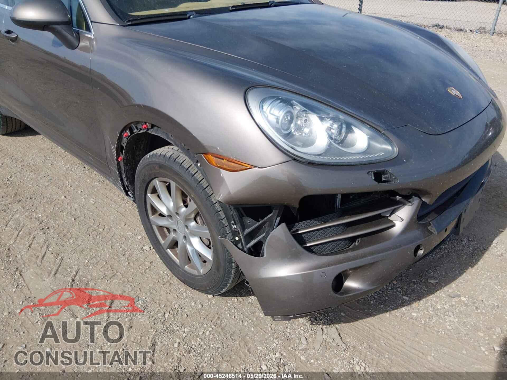 PORSCHE CAYENNE 2013 - WP1AA2A29DLA05097