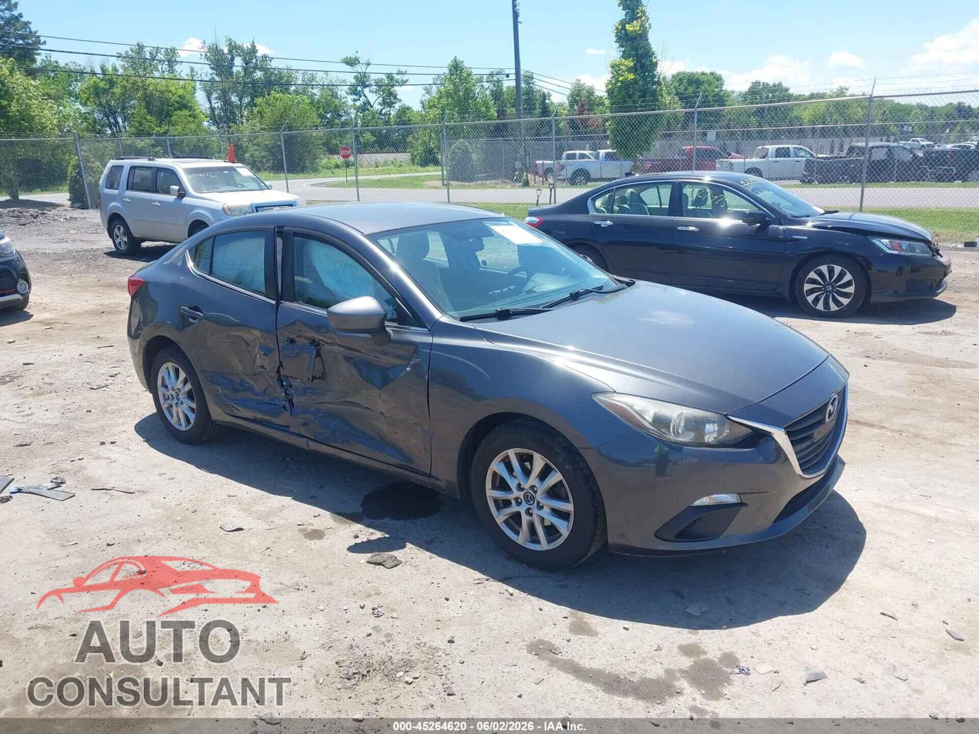 MAZDA MAZDA3 2014 - JM1BM1V72E1169494