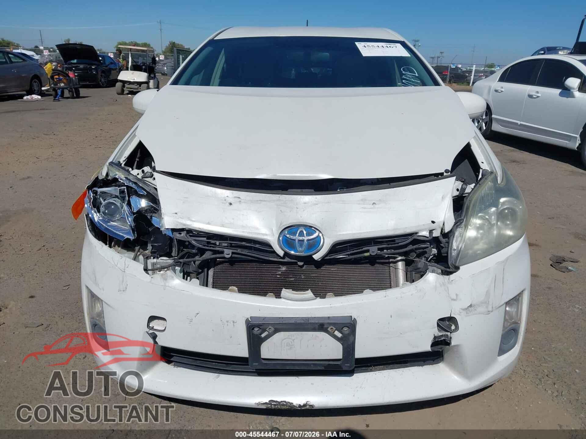 TOYOTA PRIUS 2010 - JTDKN3DU8A0095661