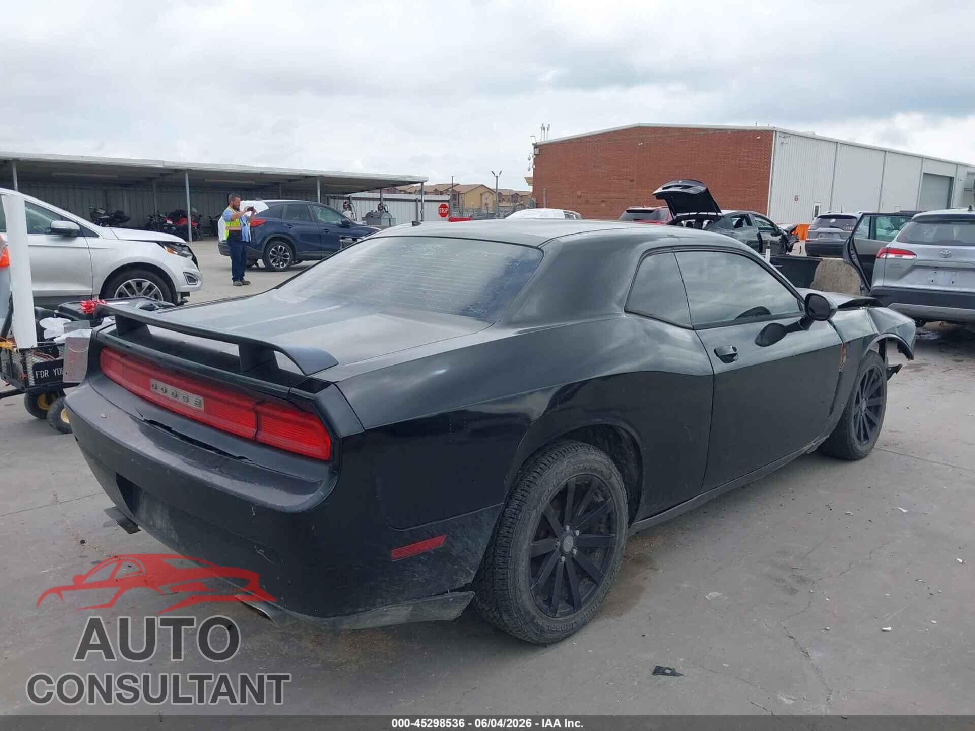DODGE CHALLENGER 2012 - 2C3CDYAG9CH171460