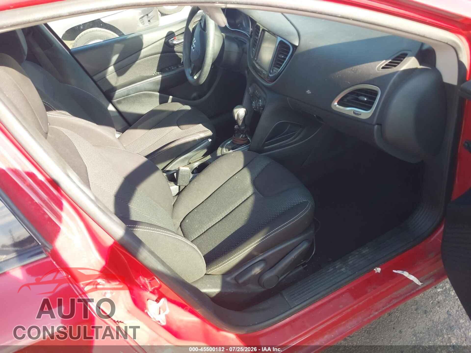 DODGE DART 2014 - 1C3CDFBB8ED824657