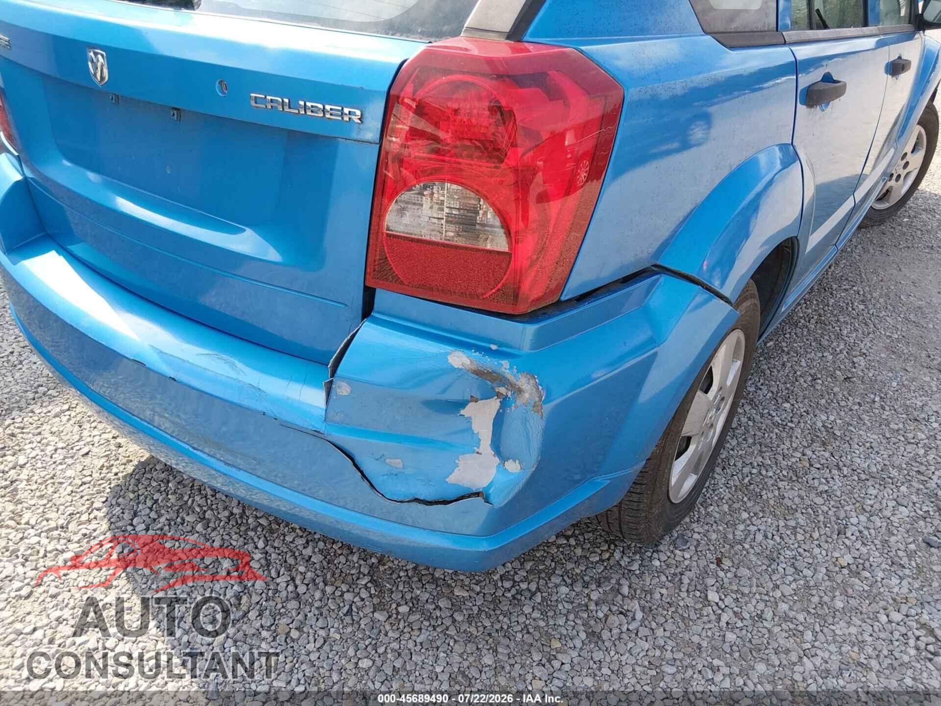 DODGE CALIBER 2009 - 1B3HB28A09D172882