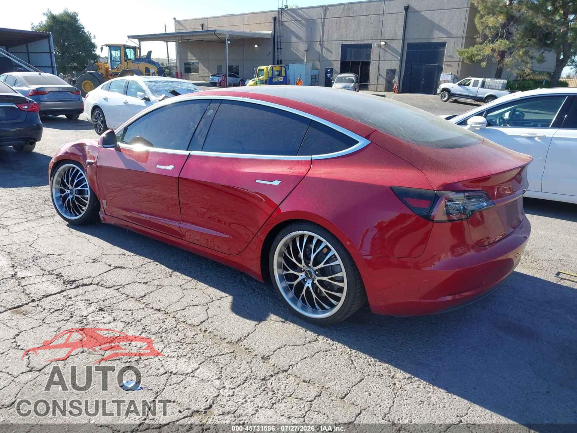 TESLA MODEL 3 2018 - 5YJ3E1EA4JF047041