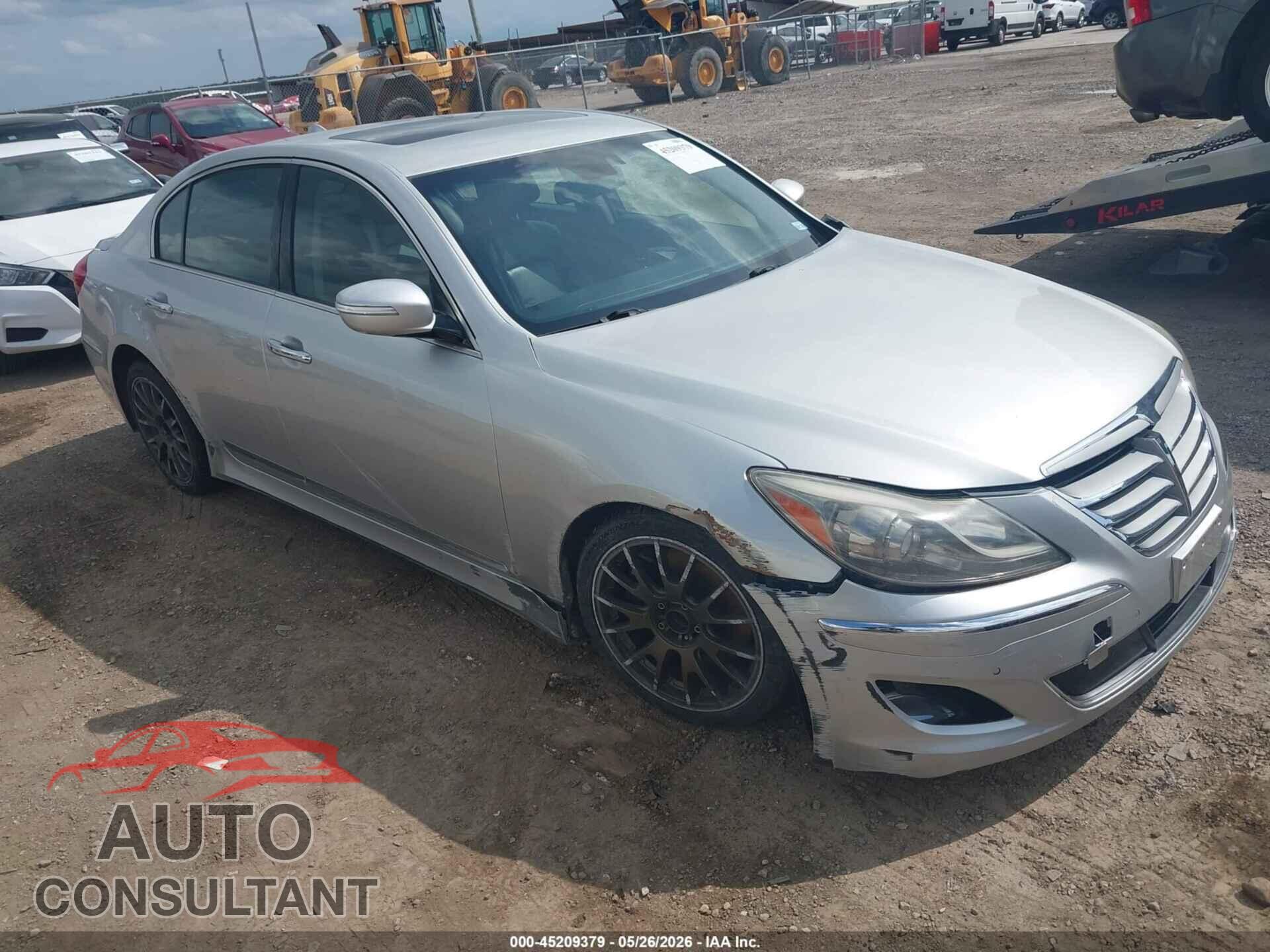 HYUNDAI GENESIS 2013 - KMHGC4DH0DU250068