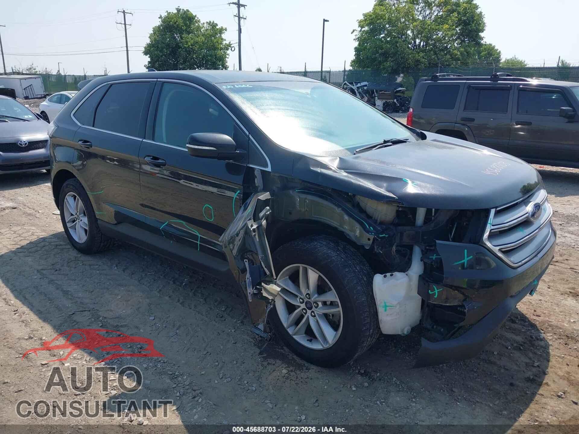 FORD EDGE 2017 - 2FMPK4J87HBC58252
