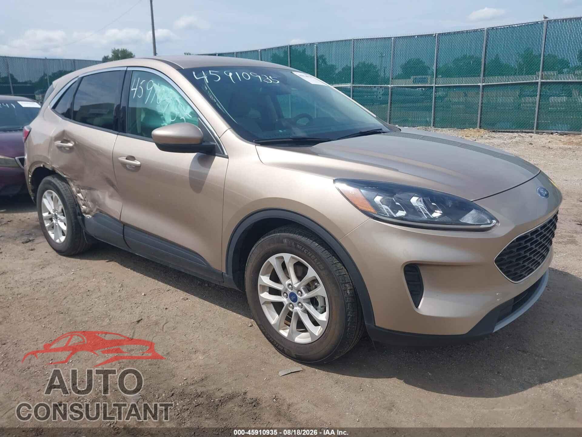 FORD ESCAPE 2020 - 1FMCU0G68LUA51167