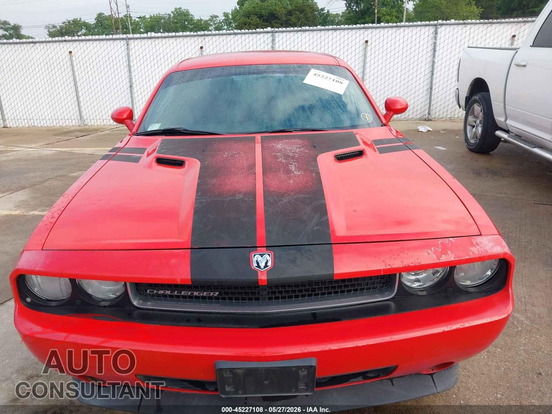 DODGE CHALLENGER 2010 - 2B3CJ4DVXAH323655