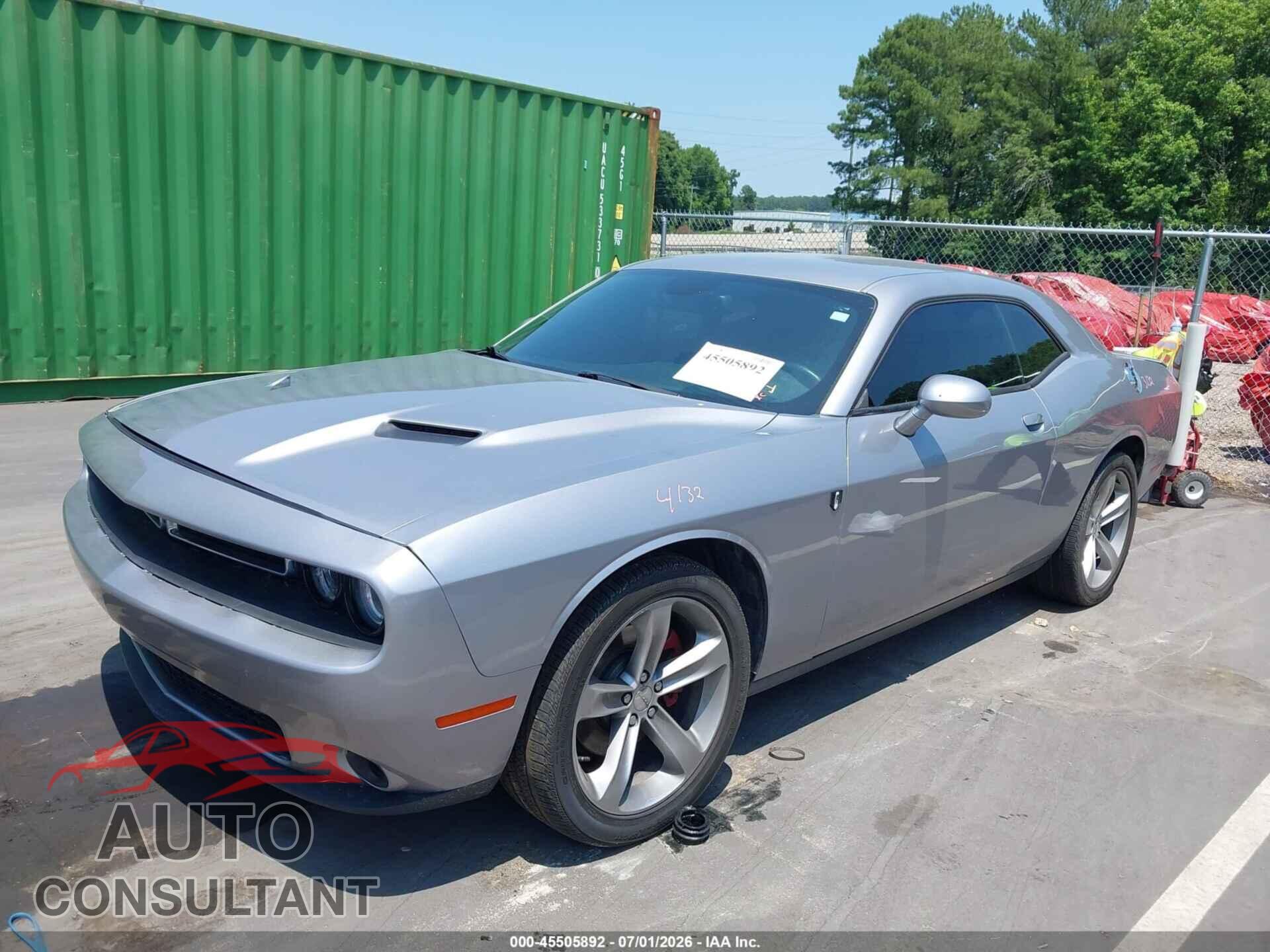 DODGE CHALLENGER 2016 - 2C3CDZAG9GH166237