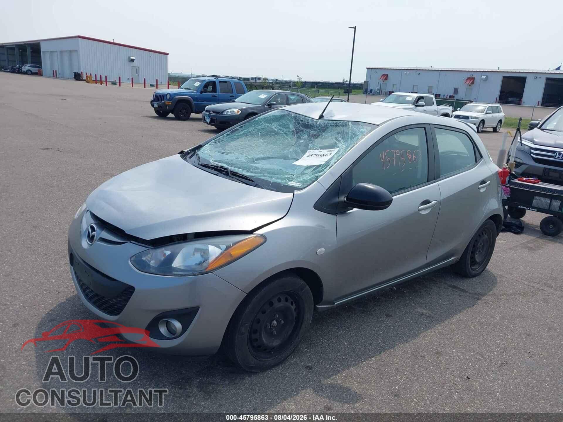 MAZDA MAZDA2 2013 - JM1DE1LY3D0165718