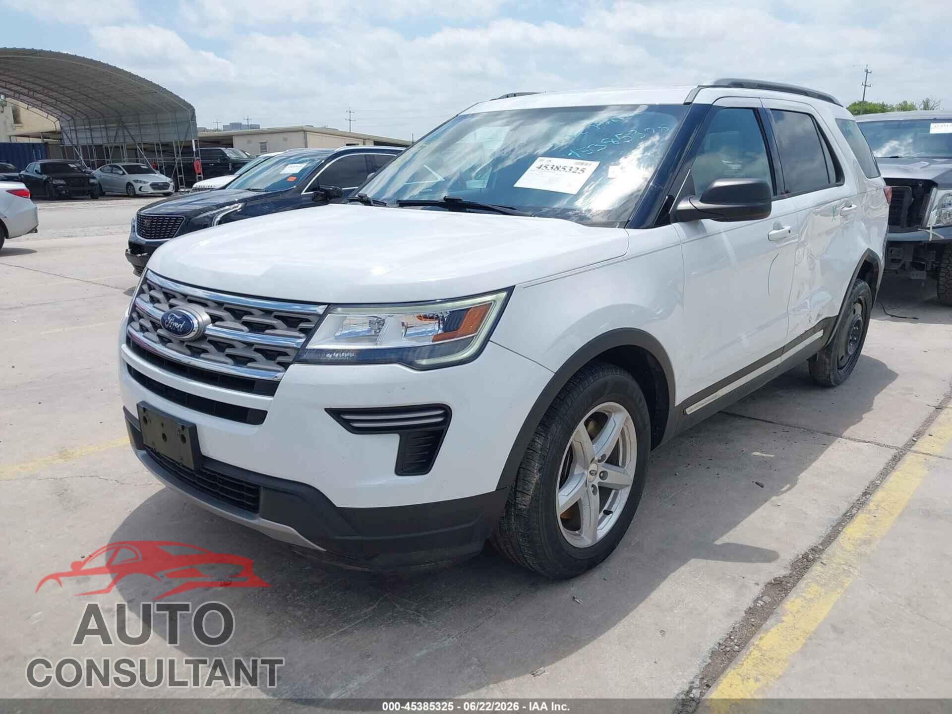 FORD EXPLORER 2018 - 1FM5K7D89JGA35536