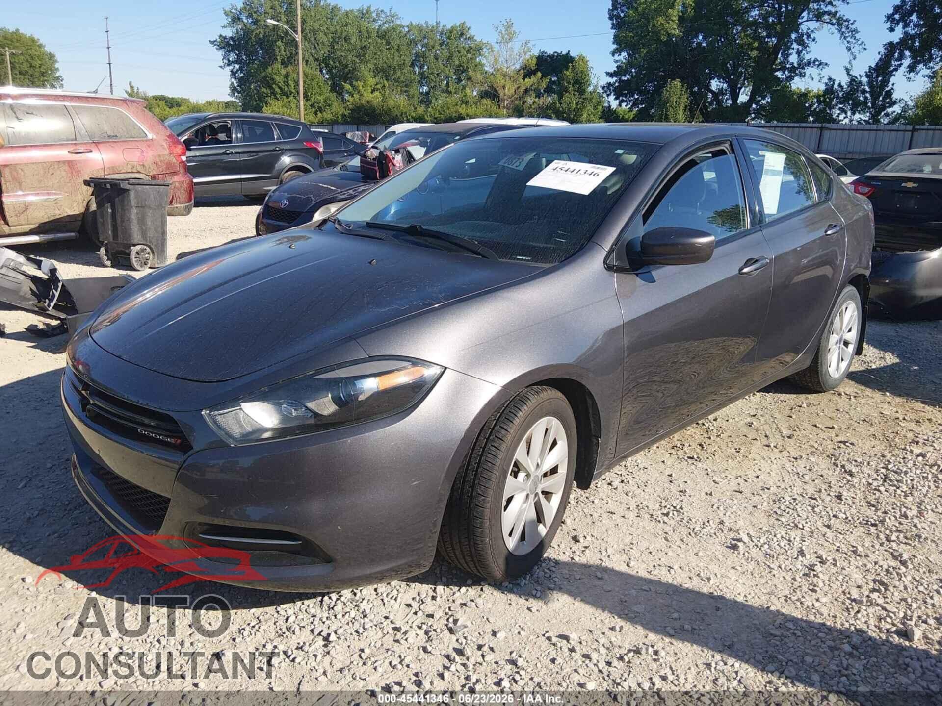 DODGE DART 2014 - 1C3CDFBB5ED767902