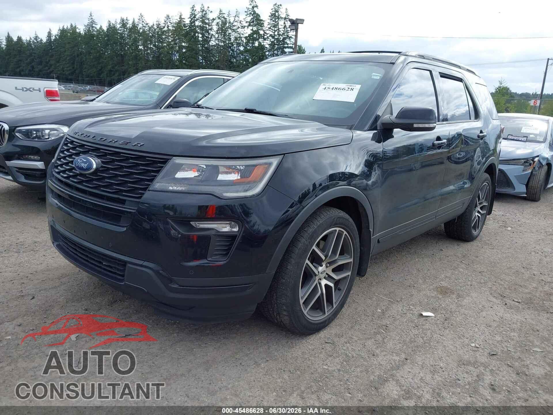 FORD EXPLORER 2018 - 1FM5K8GT0JGB10386