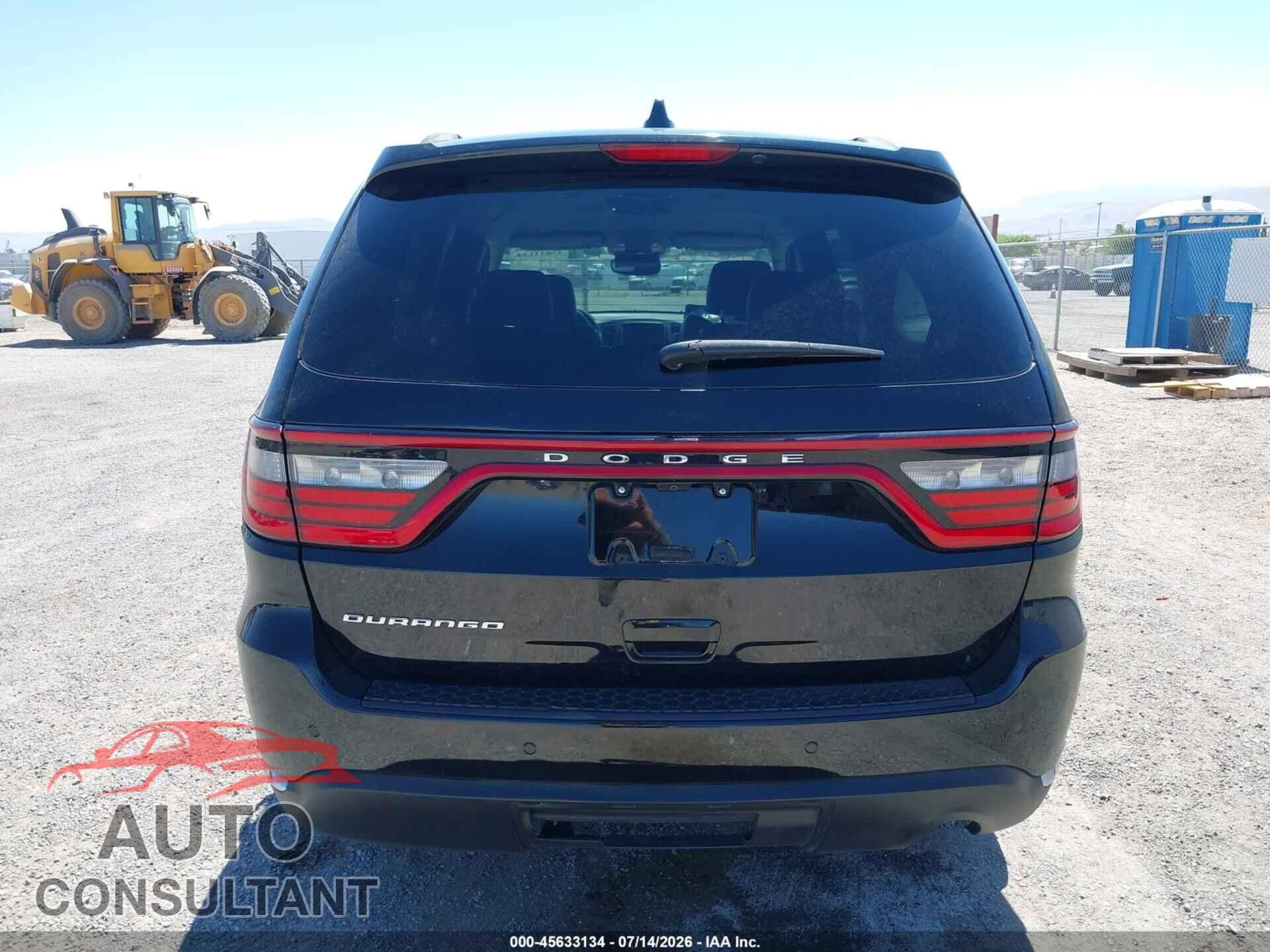DODGE DURANGO 2019 - 1C4RDHAG5KC777314