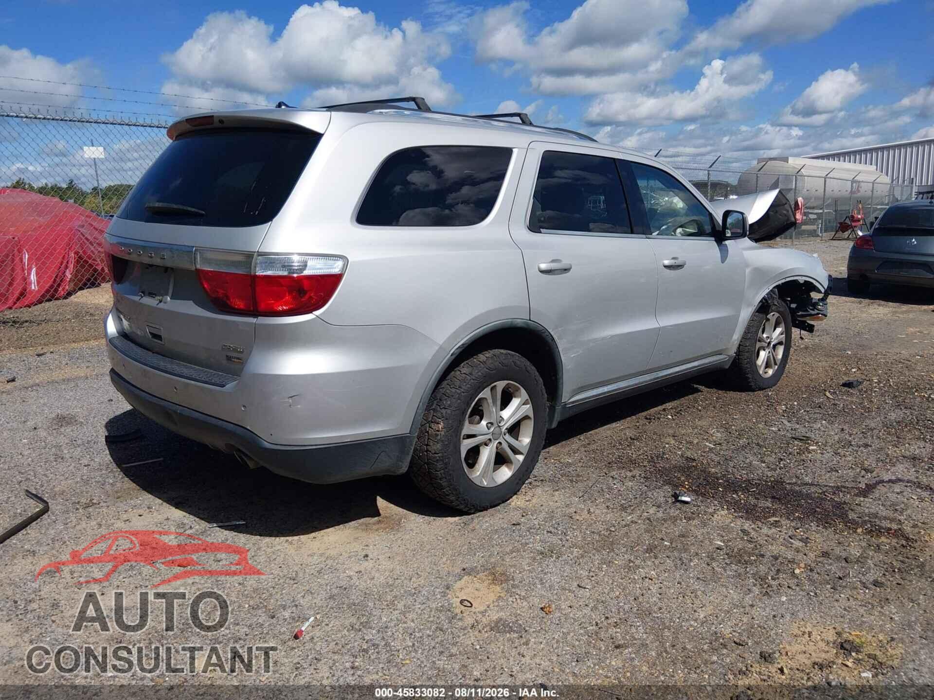 DODGE DURANGO 2012 - 1C4RDJDG6CC107565