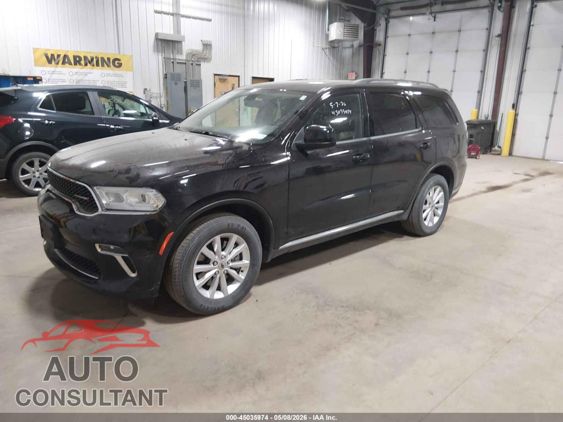 DODGE DURANGO 2021 - 1C4RDJAG0MC544614