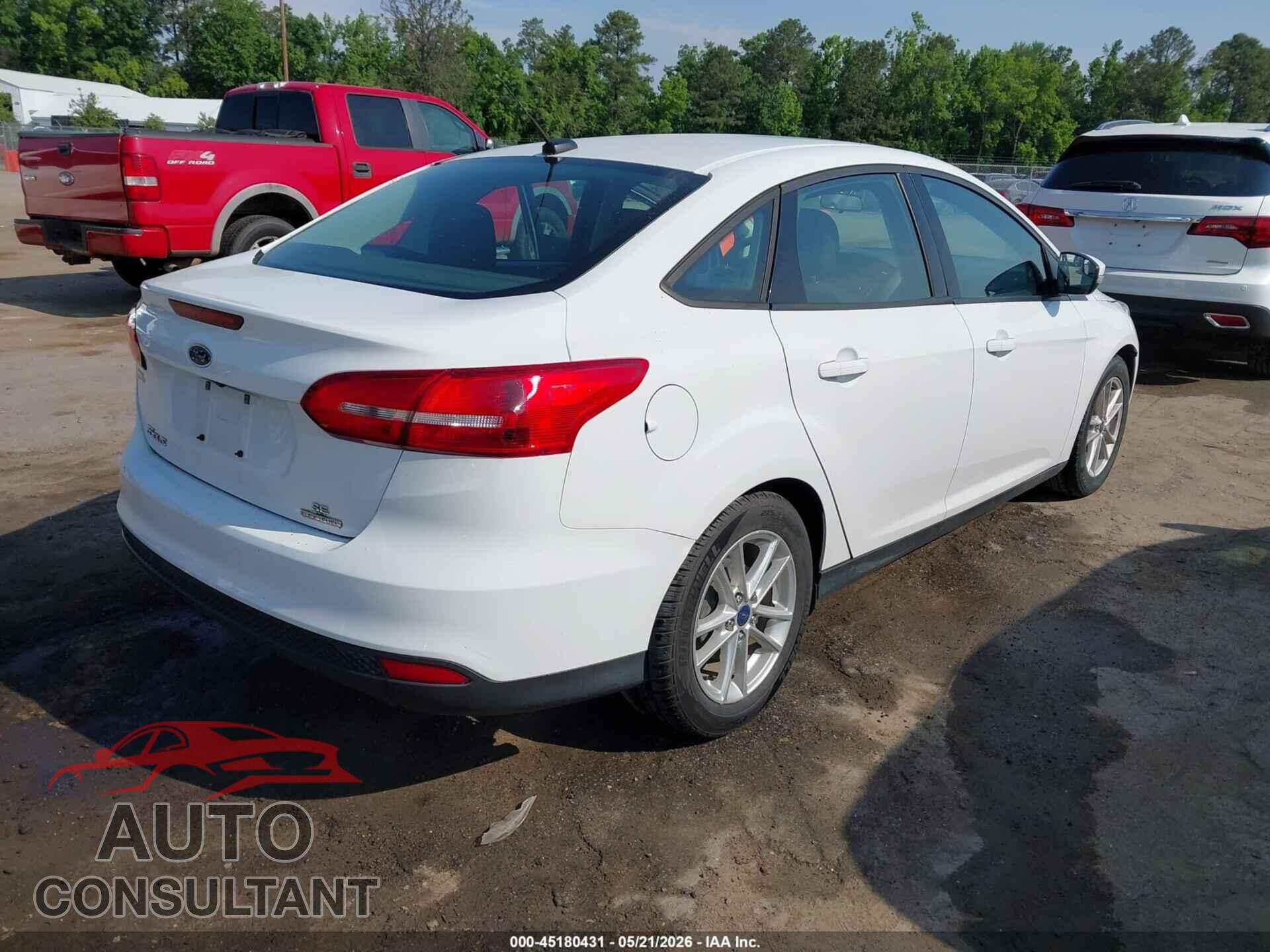 FORD FOCUS 2016 - 1FADP3F21GL250384