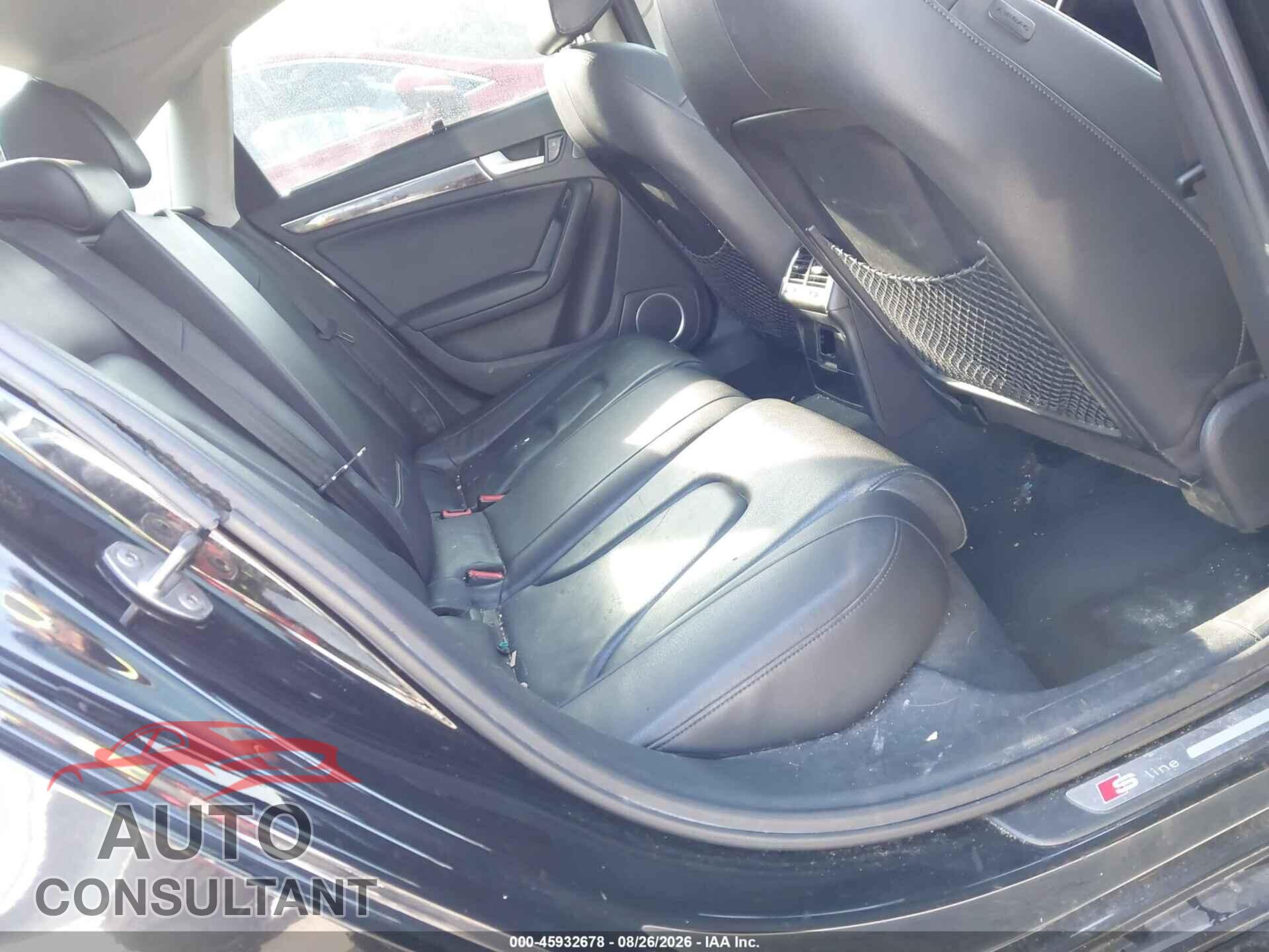 AUDI A4 2012 - WAUKFBFL1CA088878
