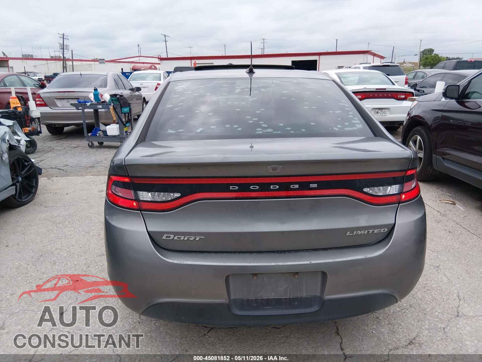 DODGE DART 2013 - 1C3CDFCA5DD188445