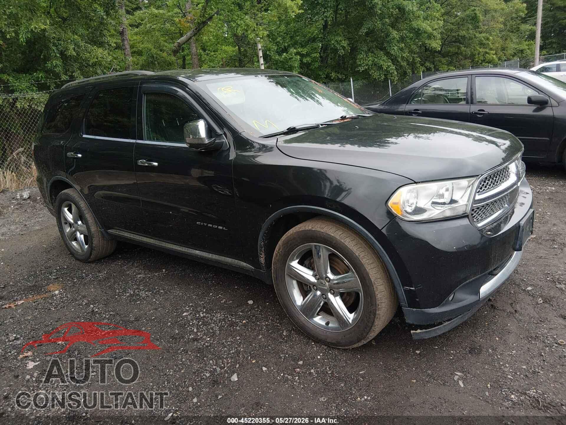 DODGE DURANGO 2013 - 1C4SDJET0DC500752