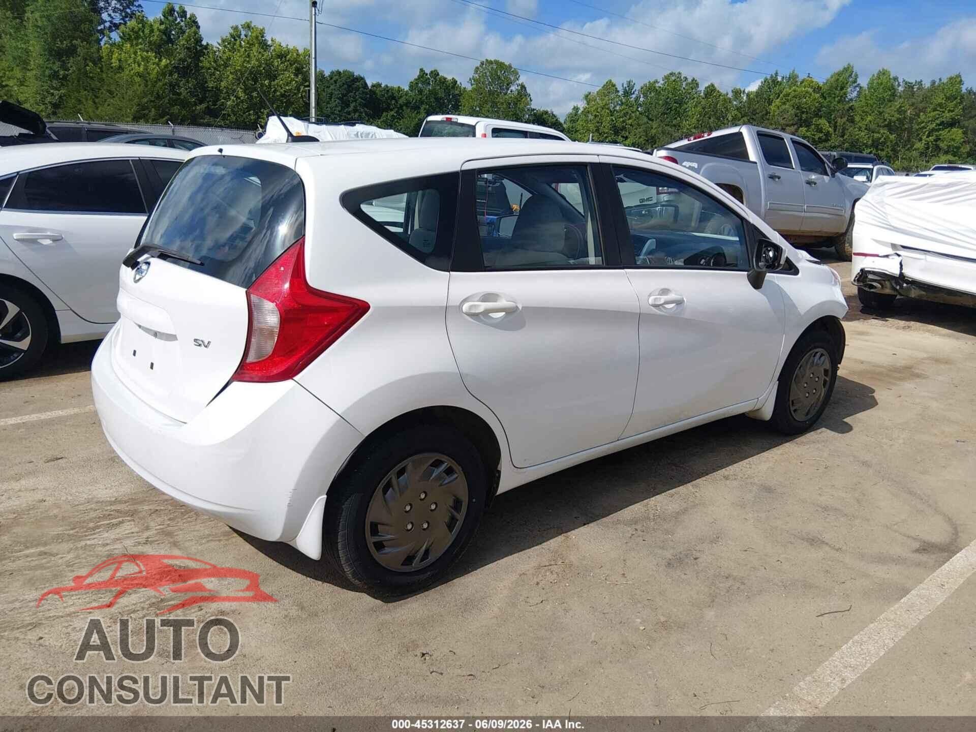 NISSAN VERSA NOTE 2016 - 3N1CE2CP9GL408905