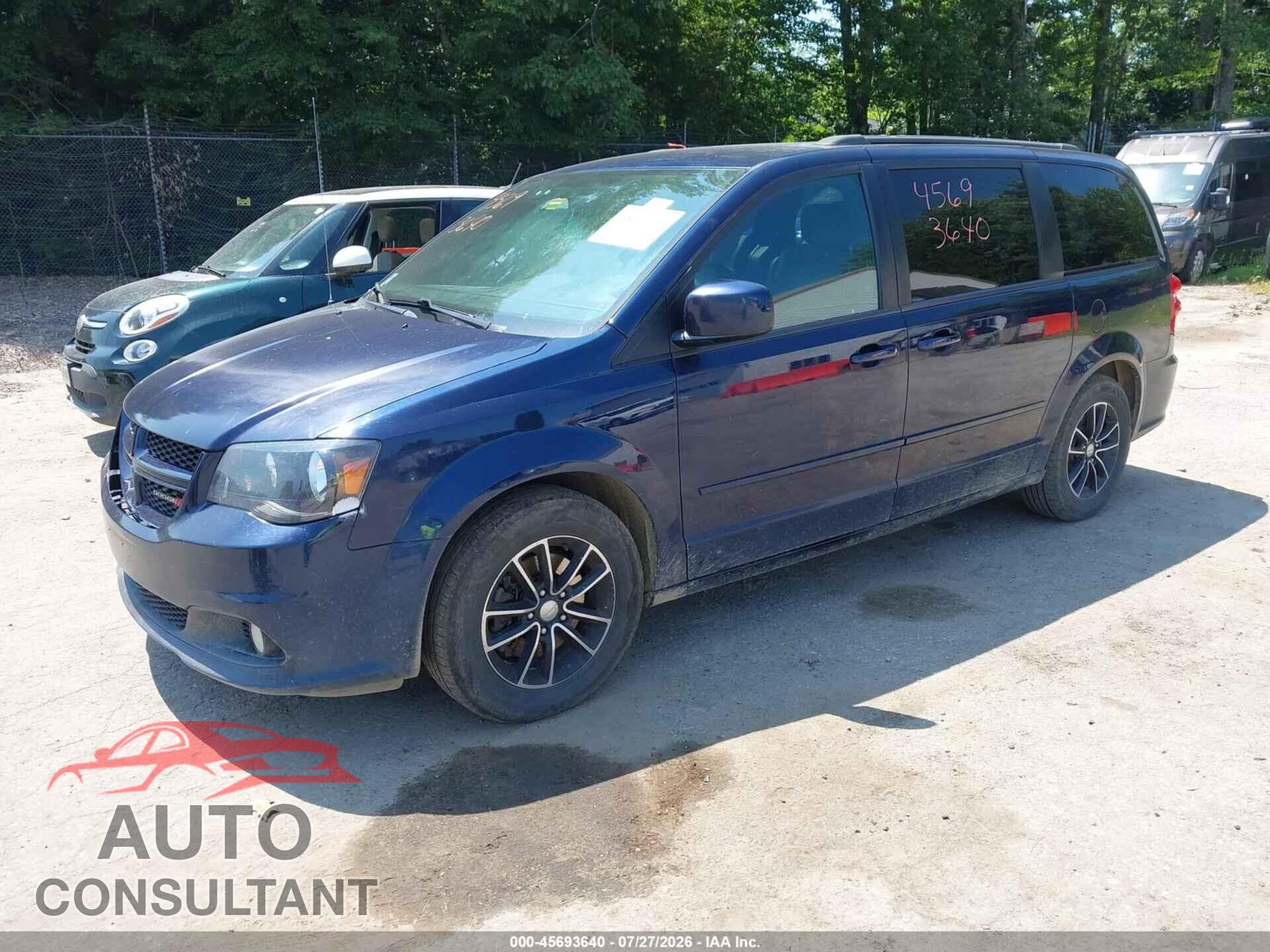 DODGE GRAND CARAVAN 2017 - 2C4RDGEG8HR791275
