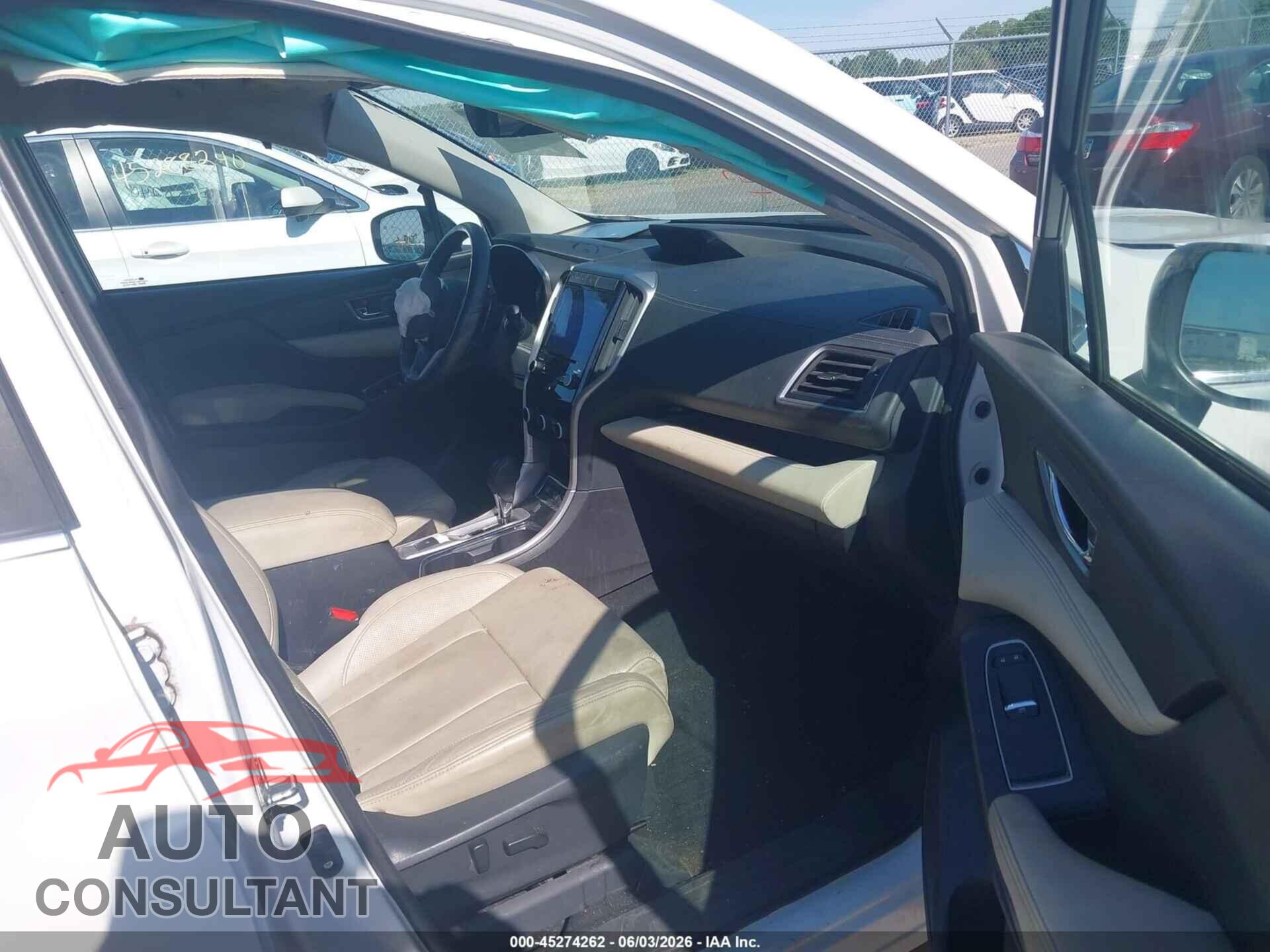 SUBARU ASCENT 2019 - 4S4WMAJD4K3416944
